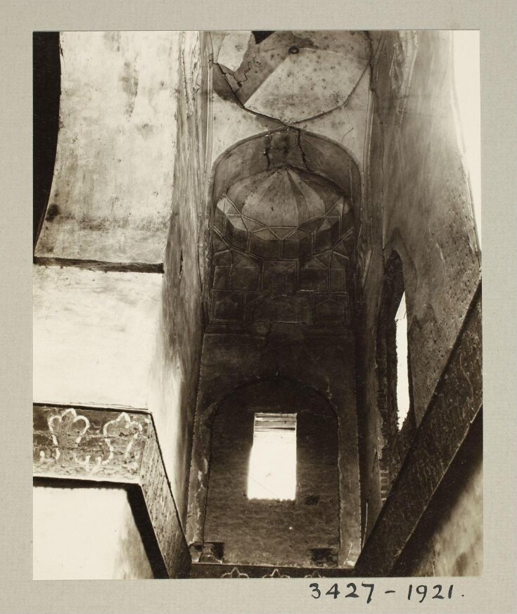 Mausoleum gallery in the madrasa of Mamluk Amir al-Sayfi Sarghitmish, Cairo  top image