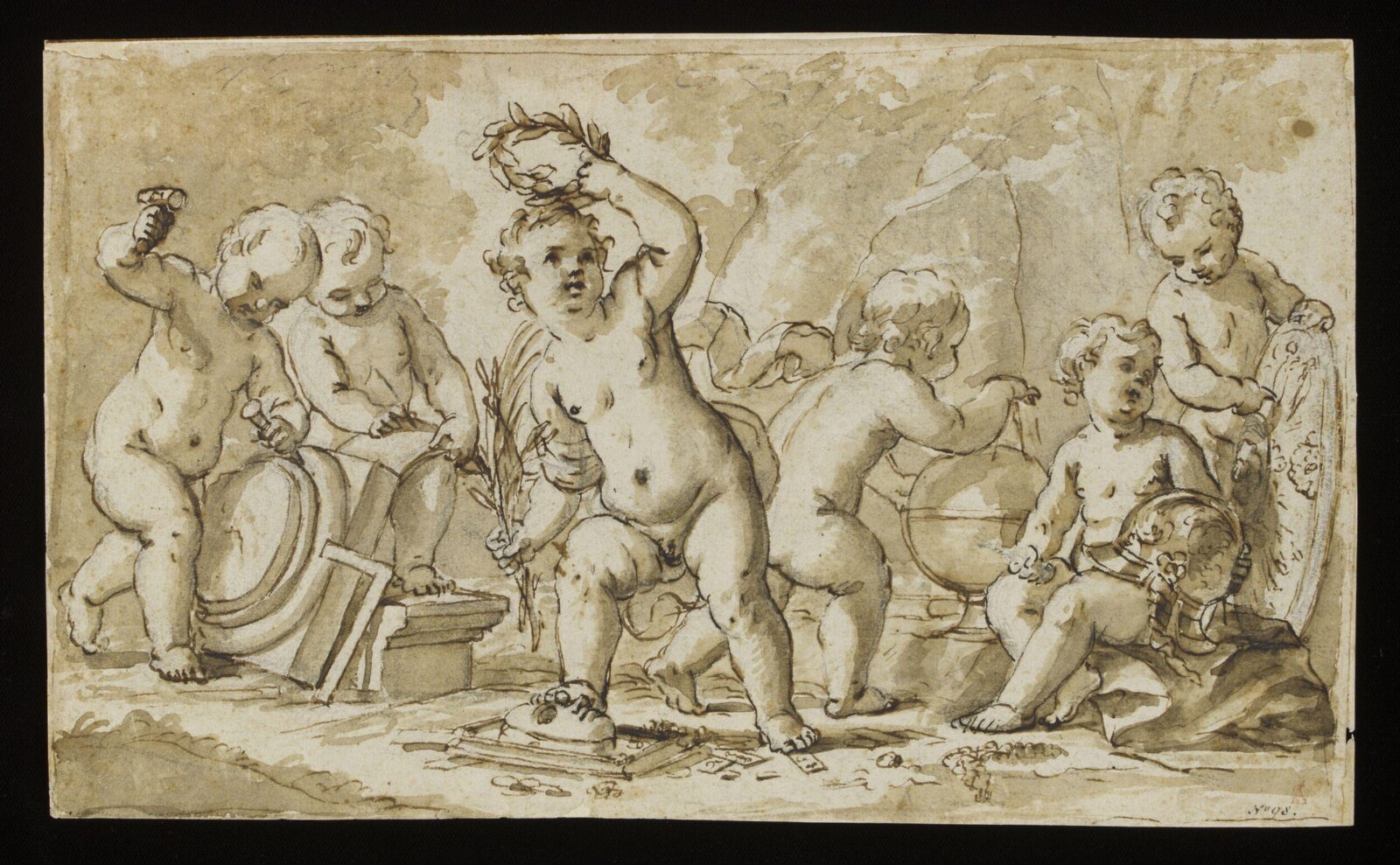 Drawing, Jan Erasmus Quellinus, c. 1654-1715