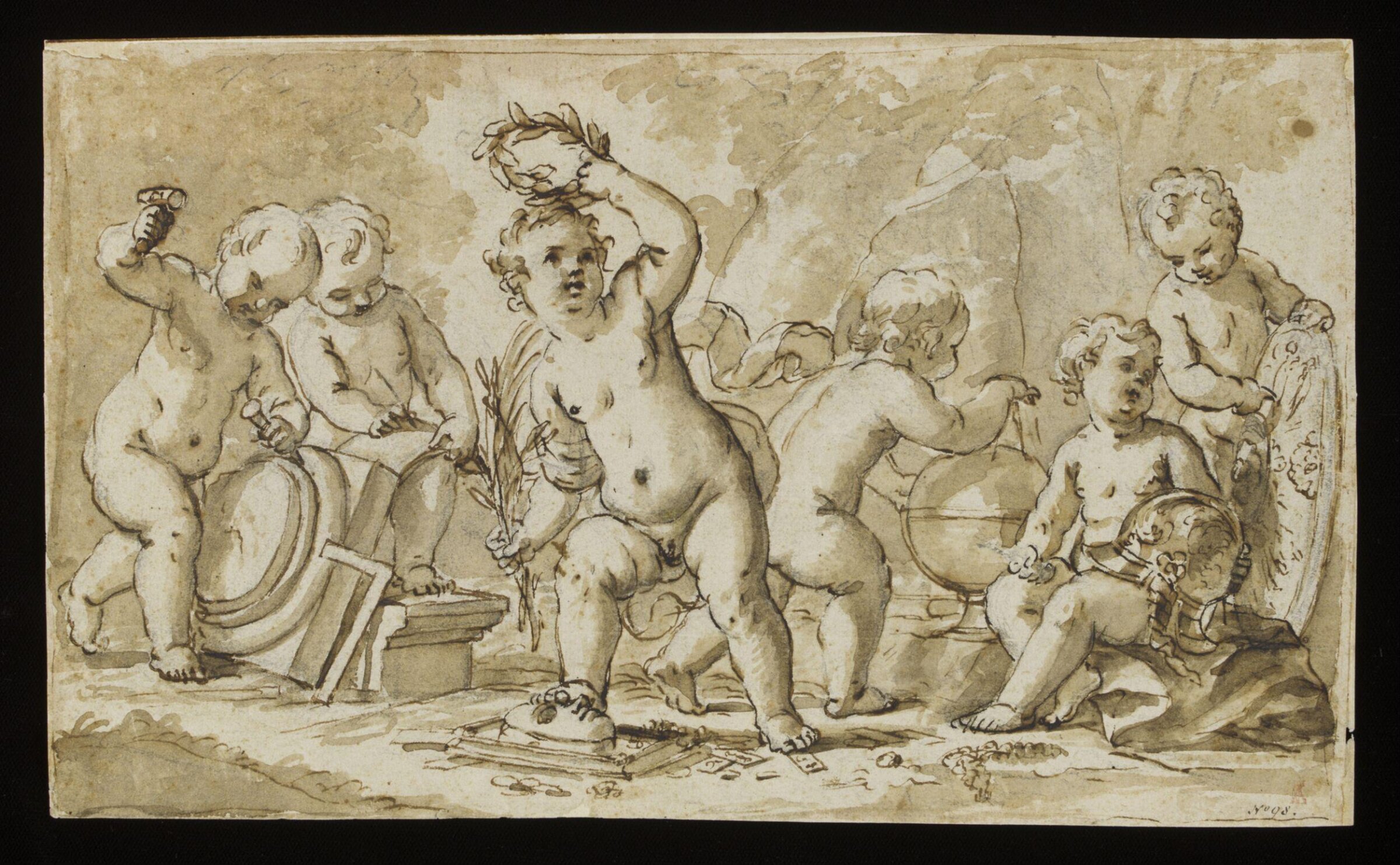 Drawing, Jan Erasmus Quellinus, c. 1654-1715