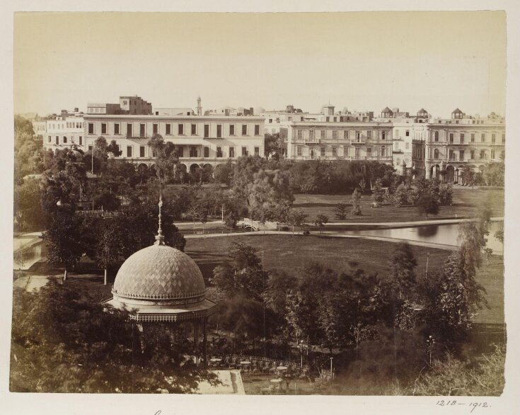 The Azbakiyya garden at the Opera square, Cairo top image