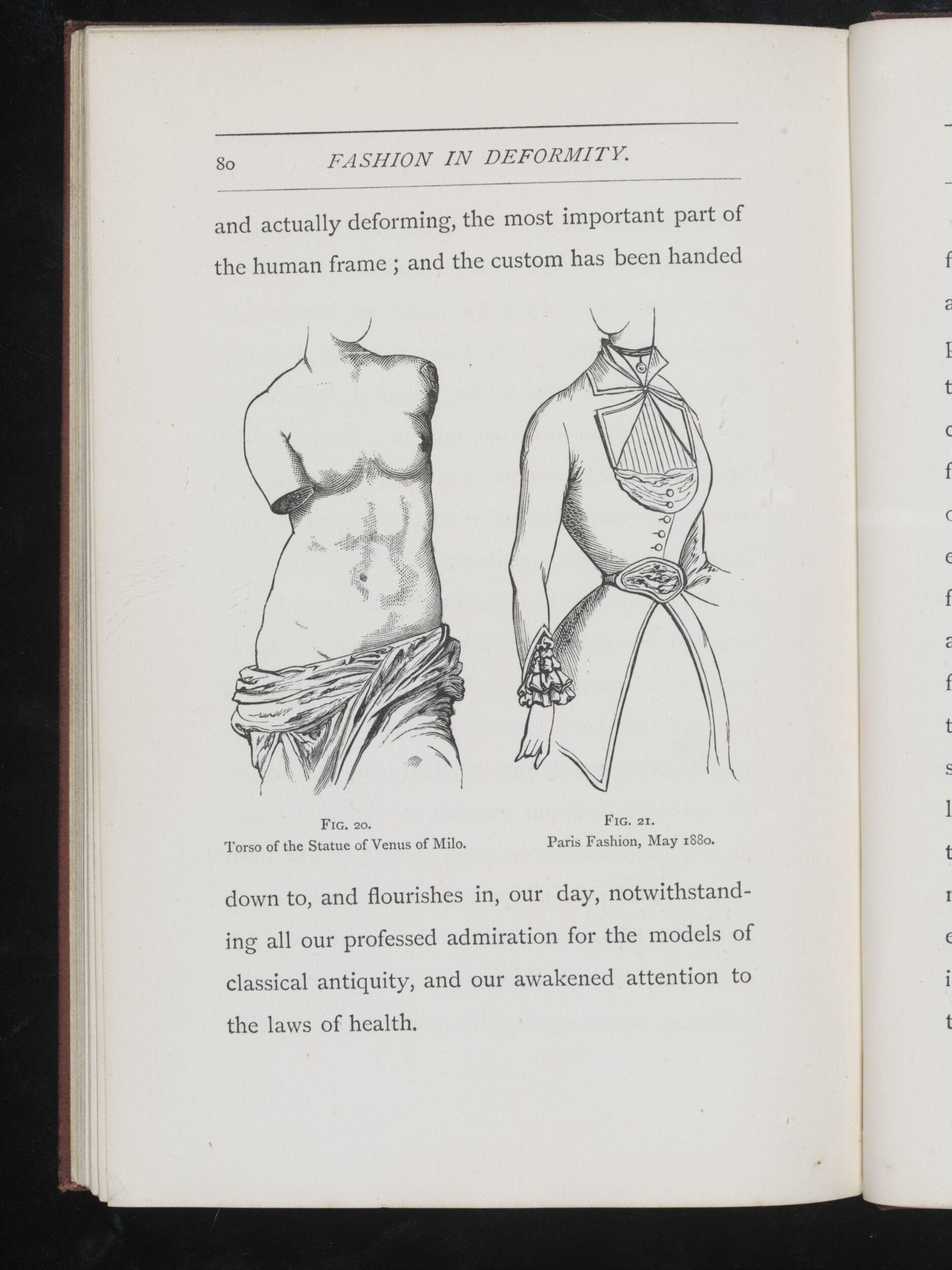 Fashion in deformity : as illustrated in the customs of barbarous & civilised races / by William Henry Flower