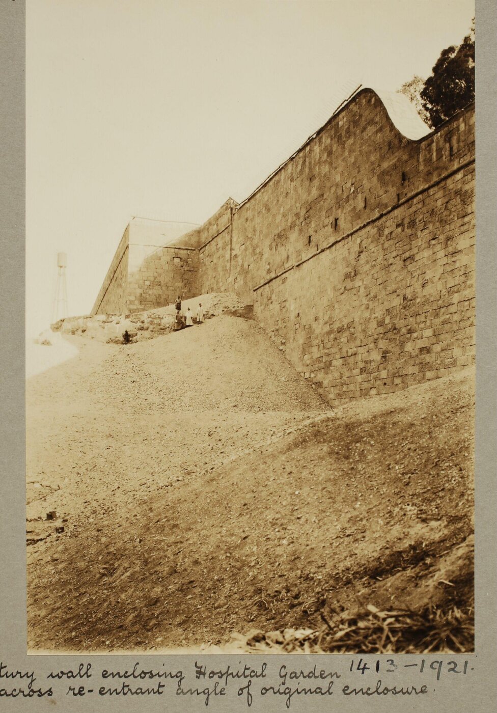 K.A.C. Creswell, Early 19th century enclosure in the Citadel of Salah el-Din, Cairo