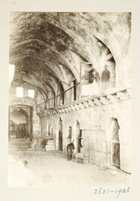 Gallery in the Khan of Mamluk Sultan al-Zahir Barquq, Jerusalem