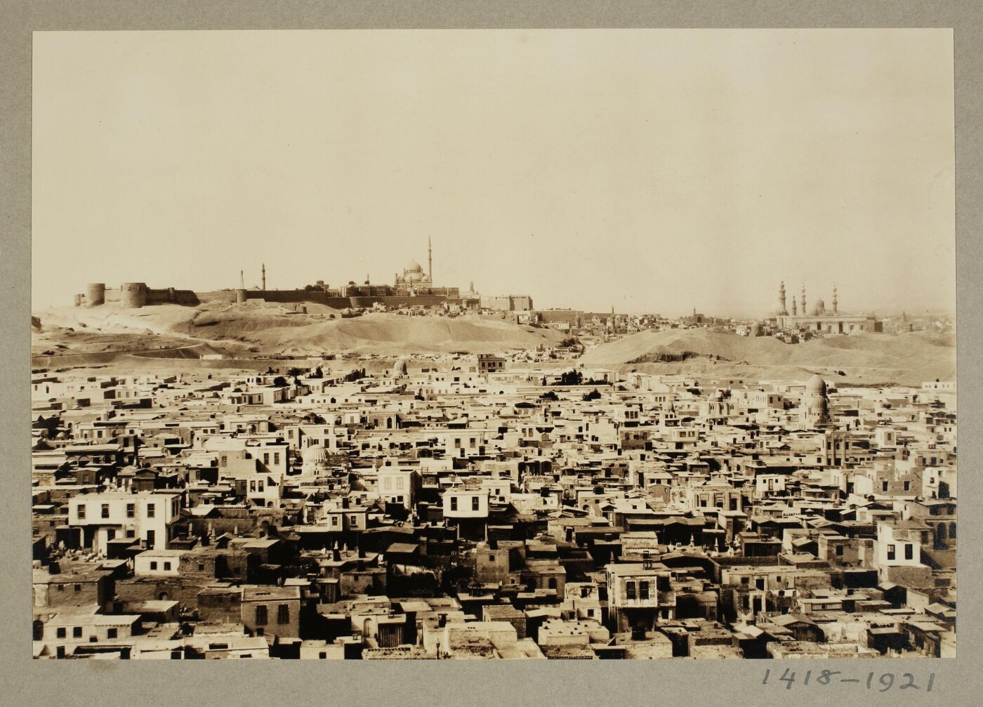K.A.C. Creswell, North side of the Citadel of Salah el-Din, Cairo