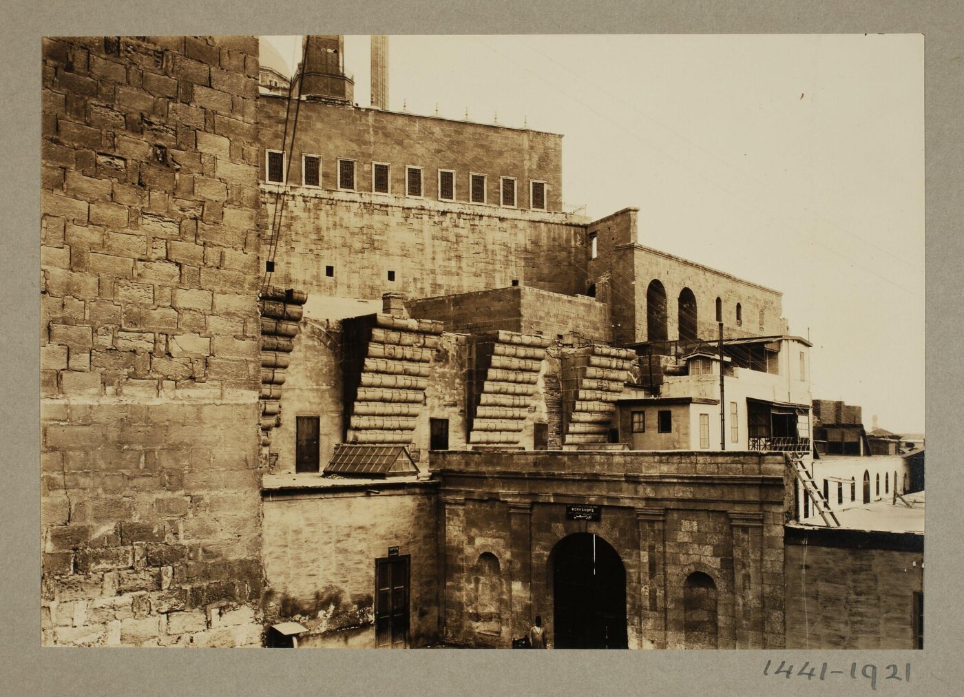 K.A.C. Creswell, Corbels of the Citadel of Salah el-Din, Cairo