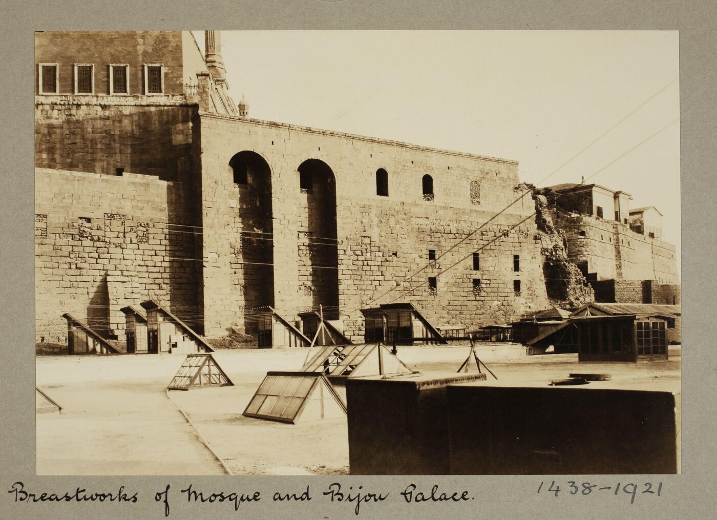 K.A.C. Creswell, Fortification and al-Jawhara palace in the Citadel of Salah el-Din, Cairo