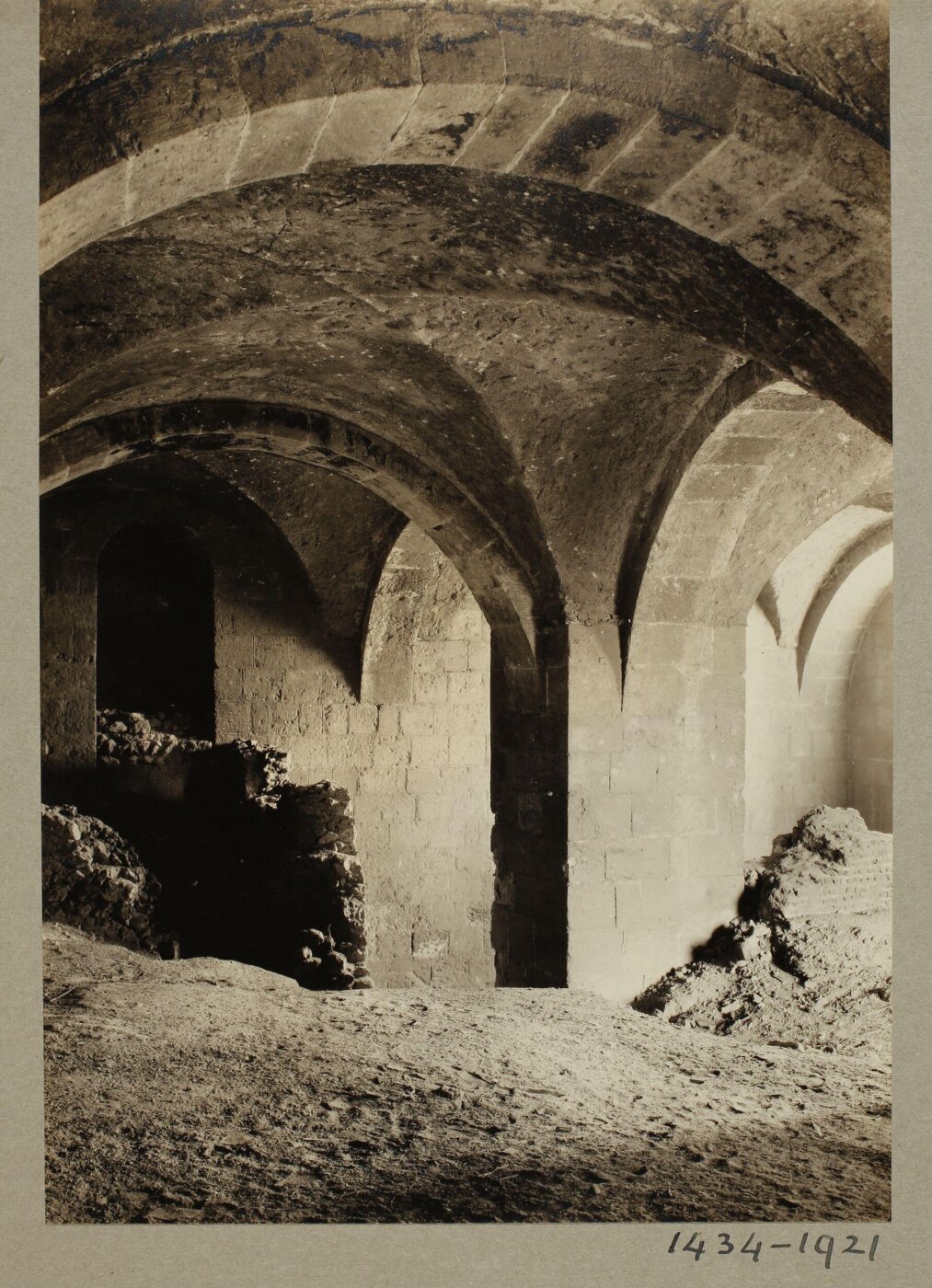K.A.C. Creswell, Vaults in the Citadel of Salah el-Din, Cairo