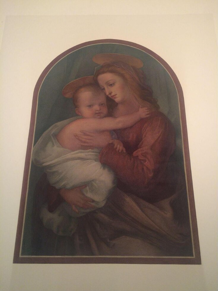 Copy after <i>Virgin and Child</i>, Fra Bartolomeo in the Convent of San Marco (Florence) image