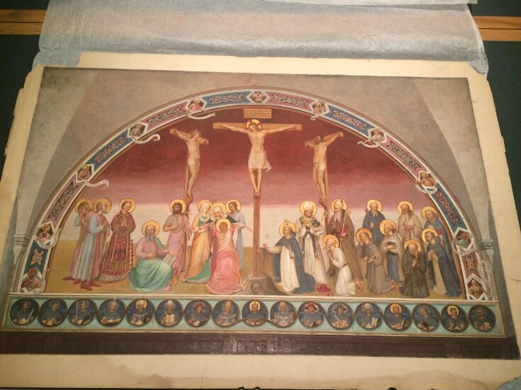 Copy after The Crucifixion, Fra Angelico in the Museo di San Marco (Florence) image