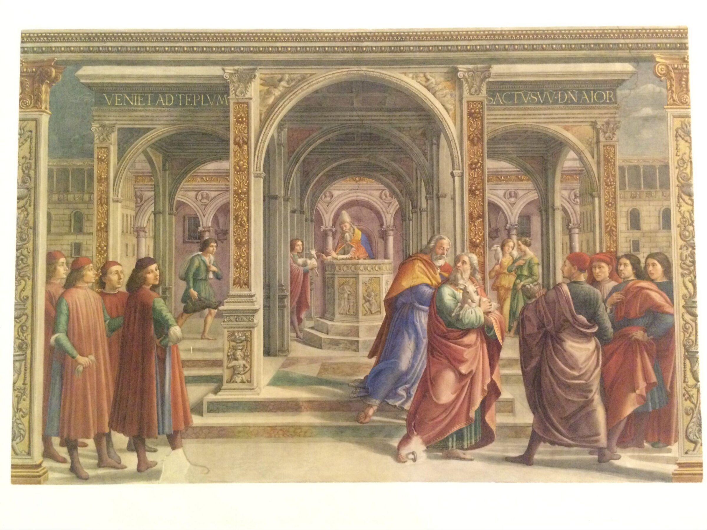 Copy after The Expulsion of Joachim from the Temple, Domenico Ghirlandaio in the Tornabuoni Chapel, Santa Maria Novella (Florence), Domenico Ghirlandaio, 1860s-1880s