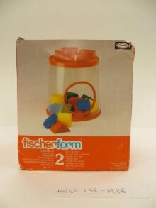 Shape sorting toy box 'Fischerform rattle blocks' thumbnail 1