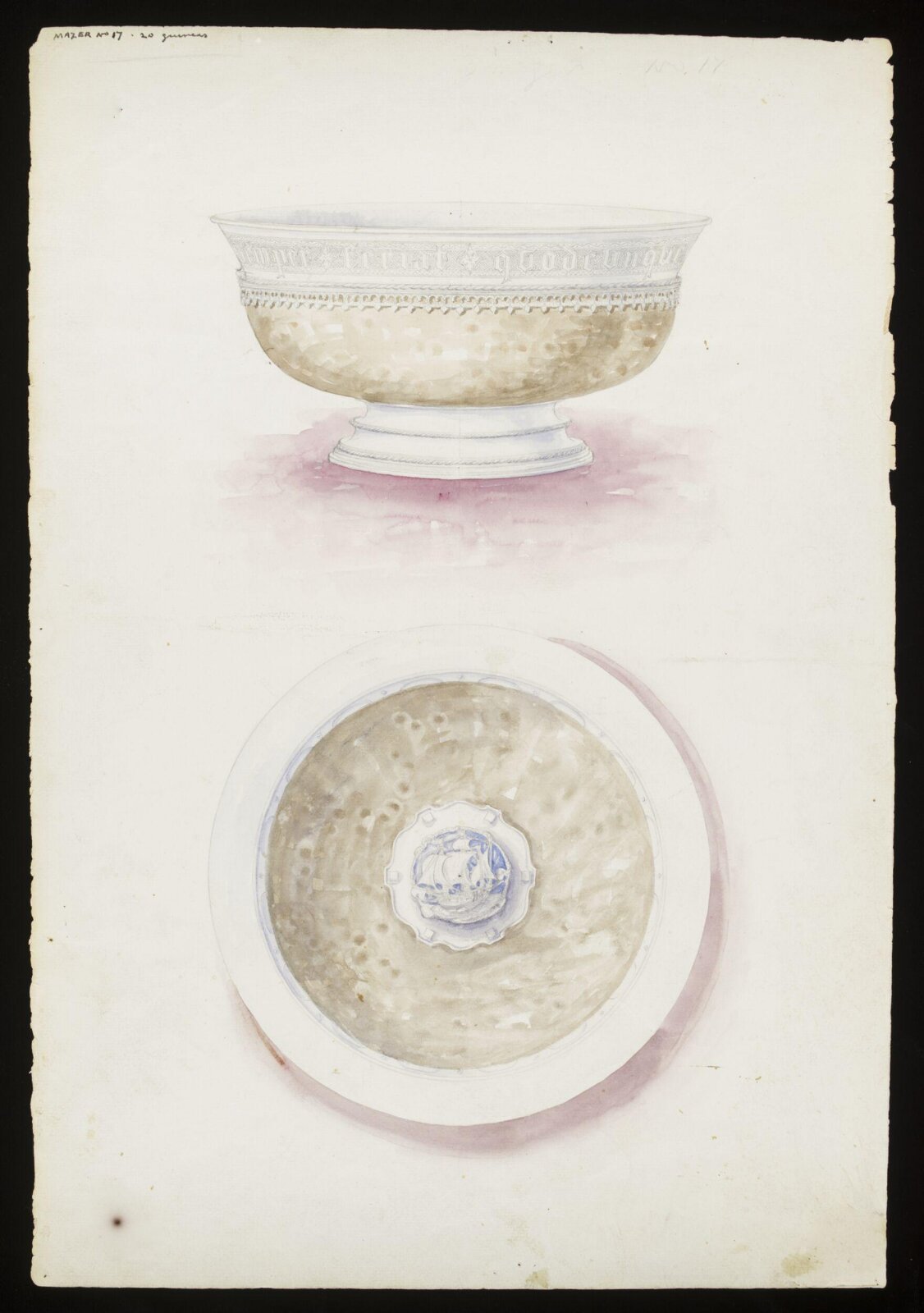 Drawing, Omar Ramsden, c.1933