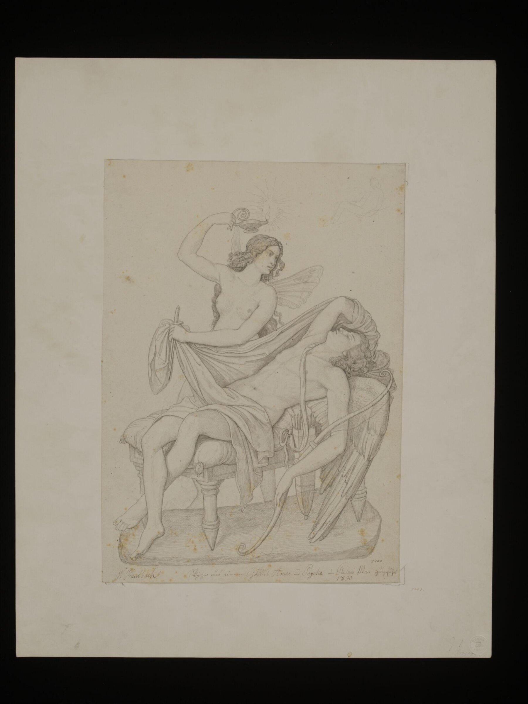 Cupid and Psyche, Wilhelm von Kaulbach