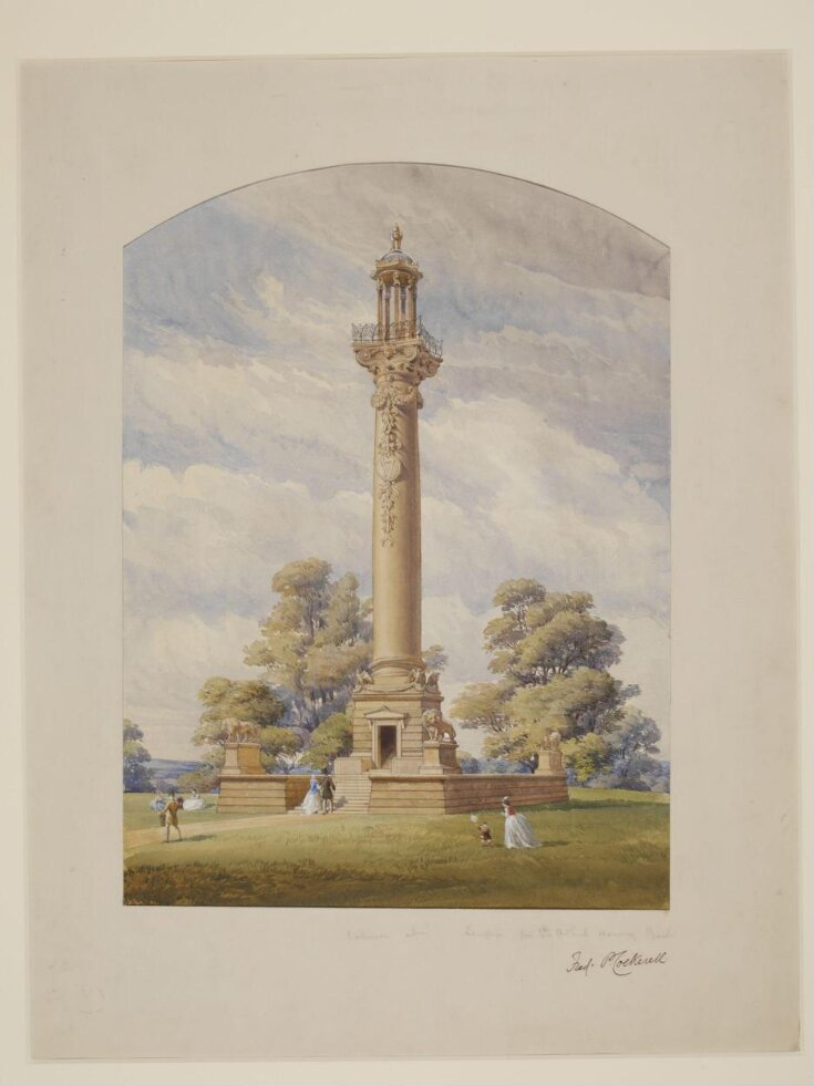 Design for a Memorial Column at Langley Park top image