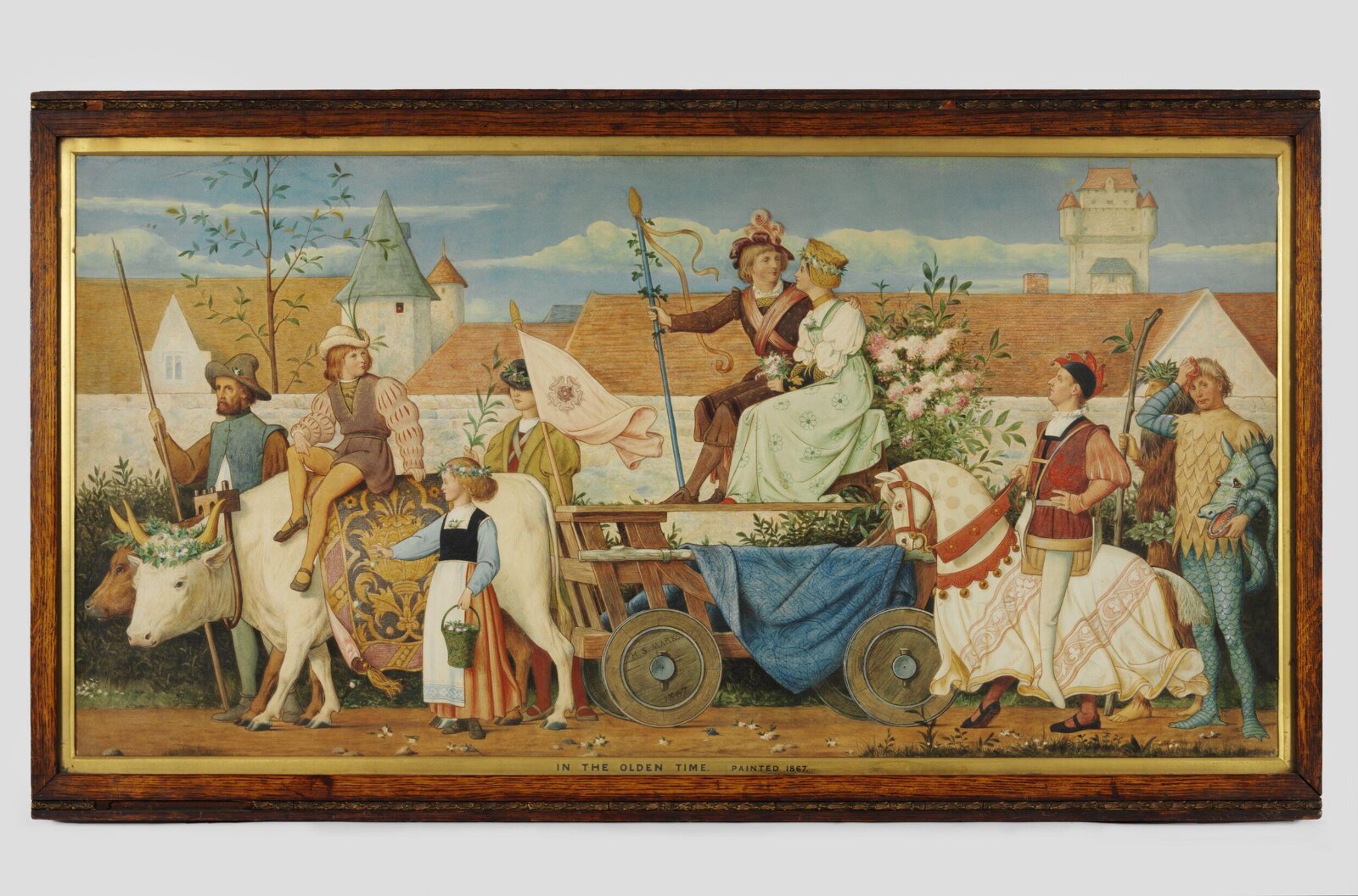 May Day in the Olden Time, Henry Stacy Marks, 1867