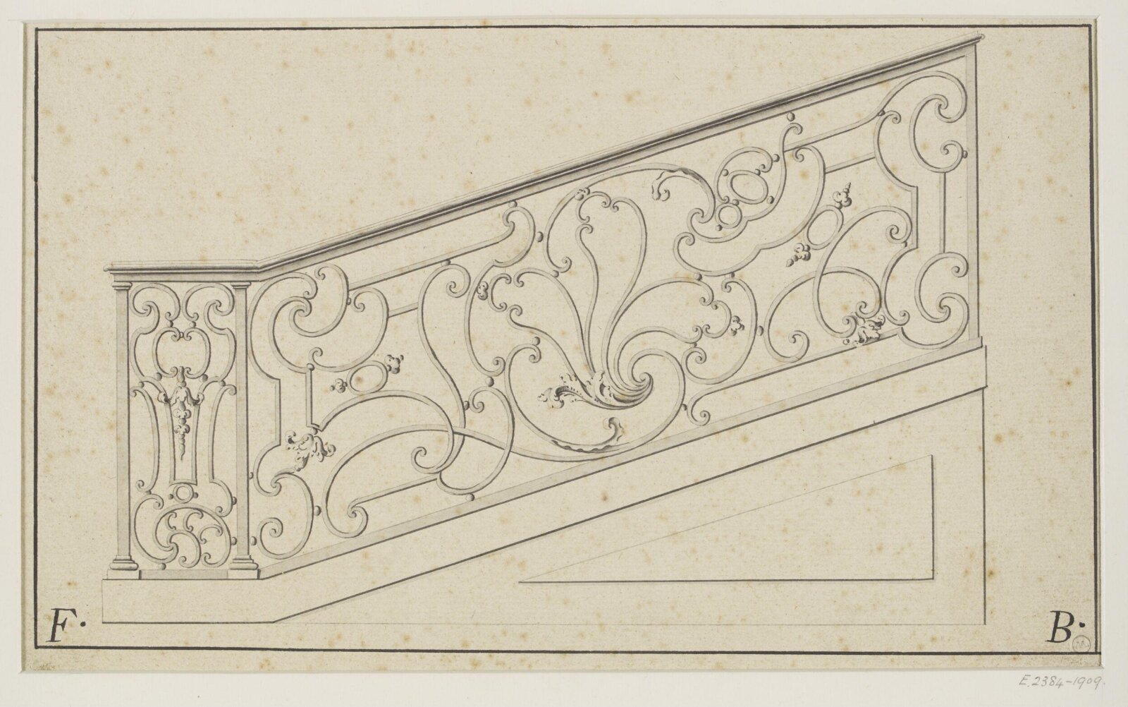 Drawing, Babin, early 18th century