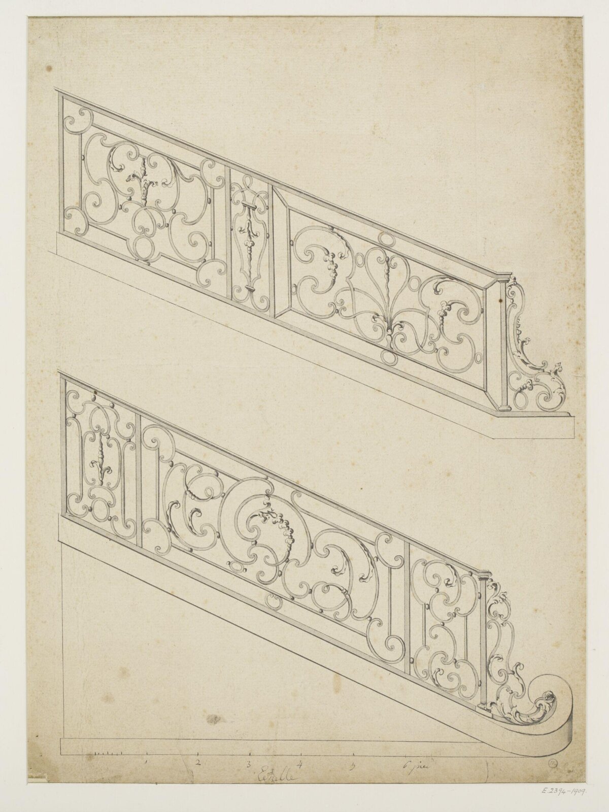 Drawing, Babin, early 18th century