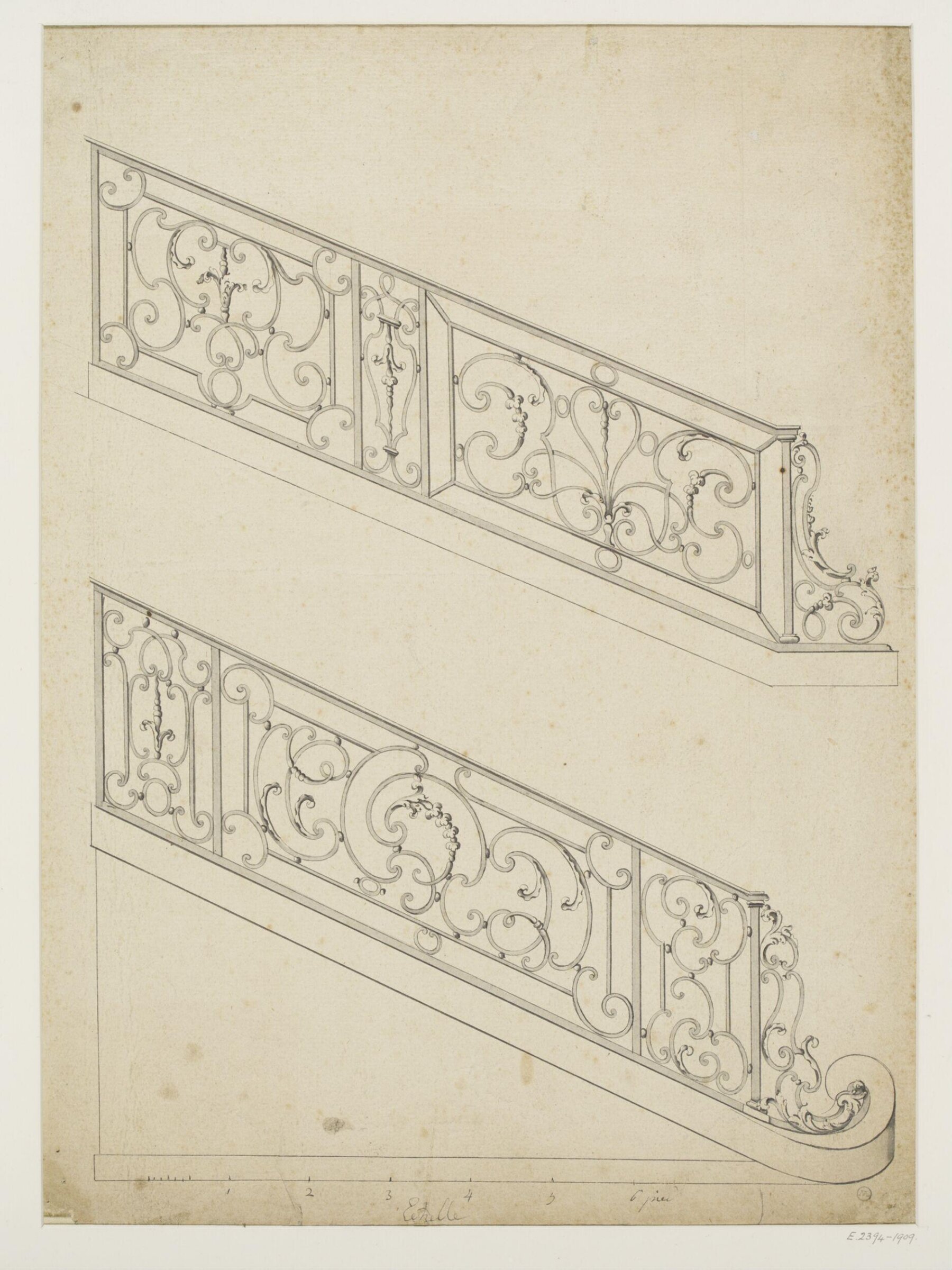 Drawing, Babin, early 18th century