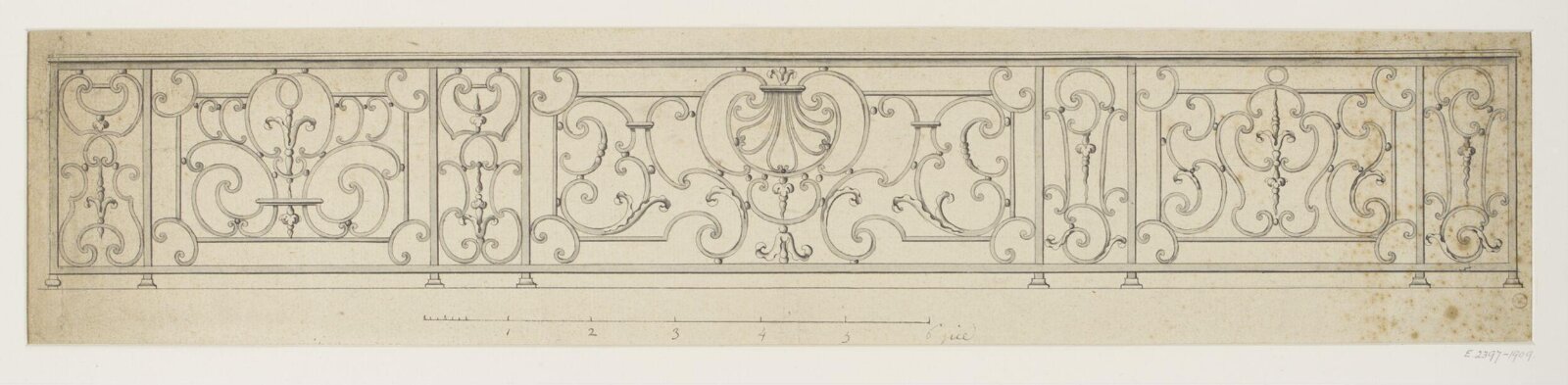 Drawing, Babin, early 18th century