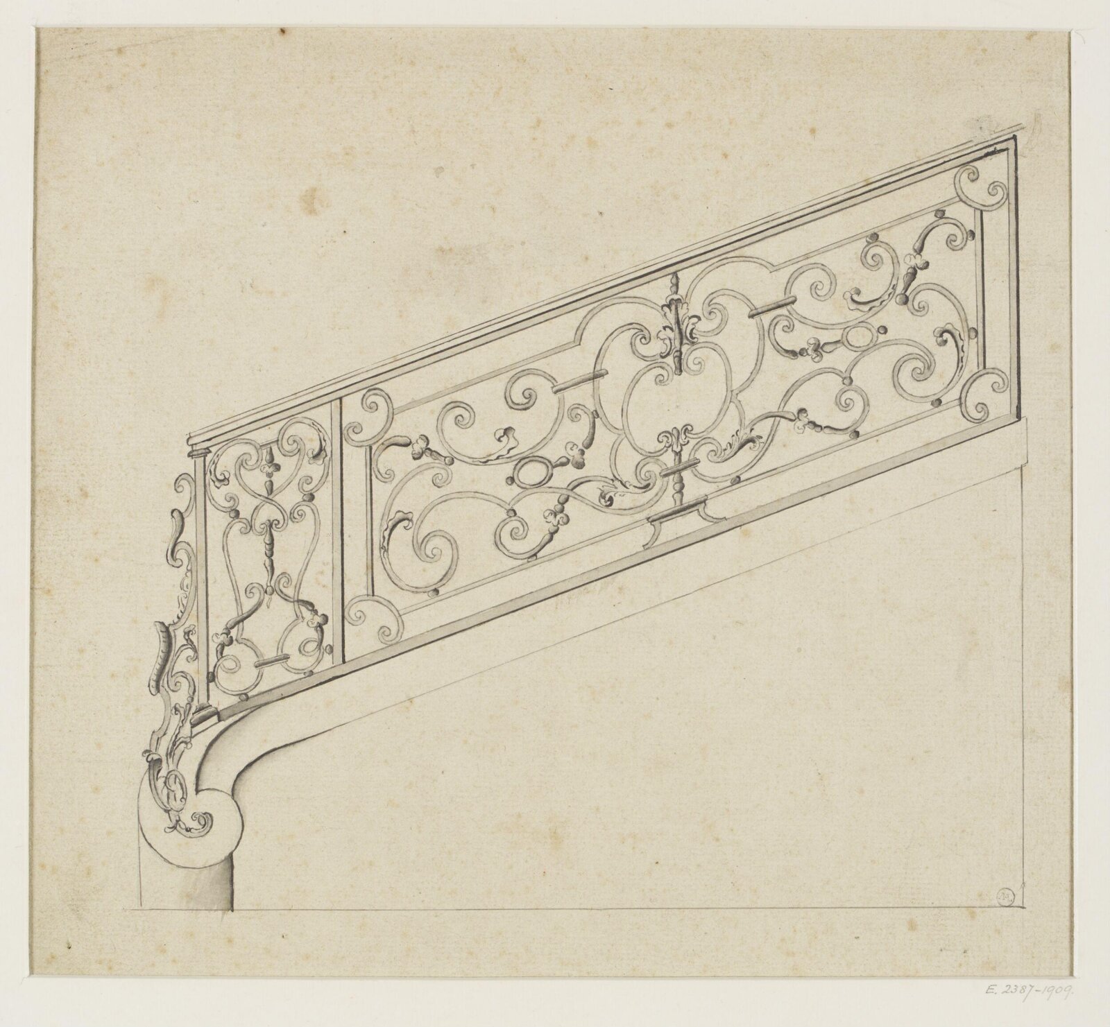 Drawing, Babin, early 18th century