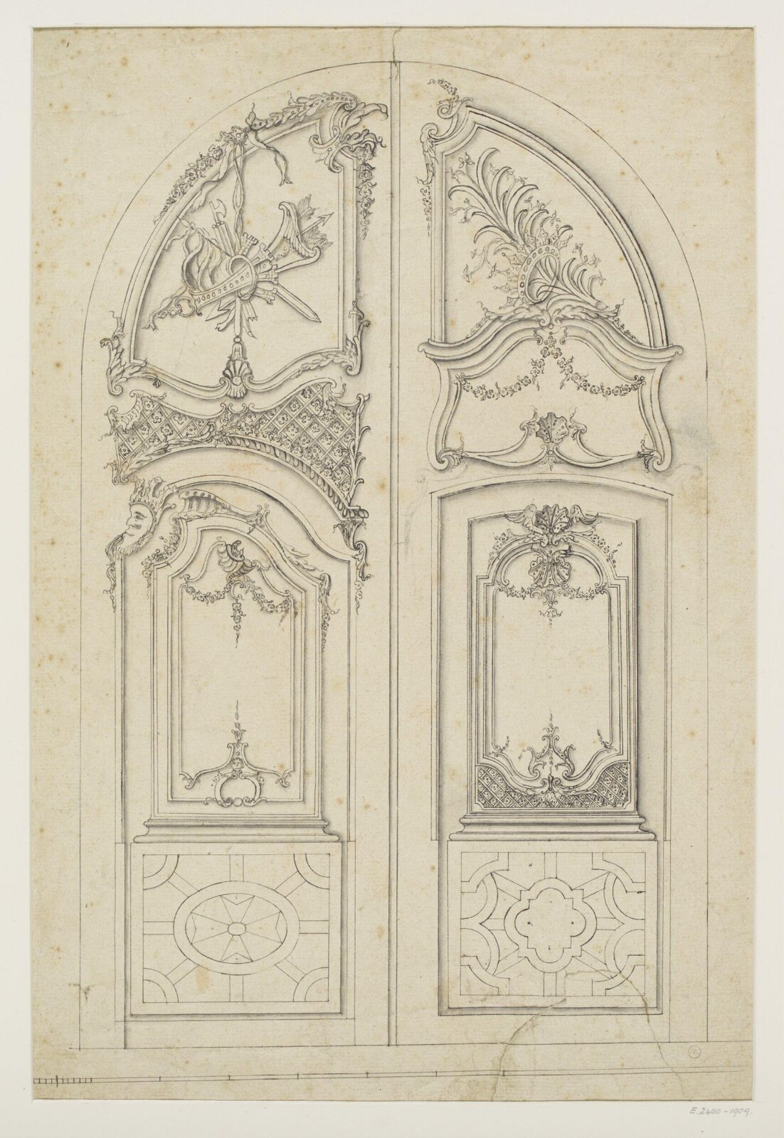 Drawing, Babin, early 18th century