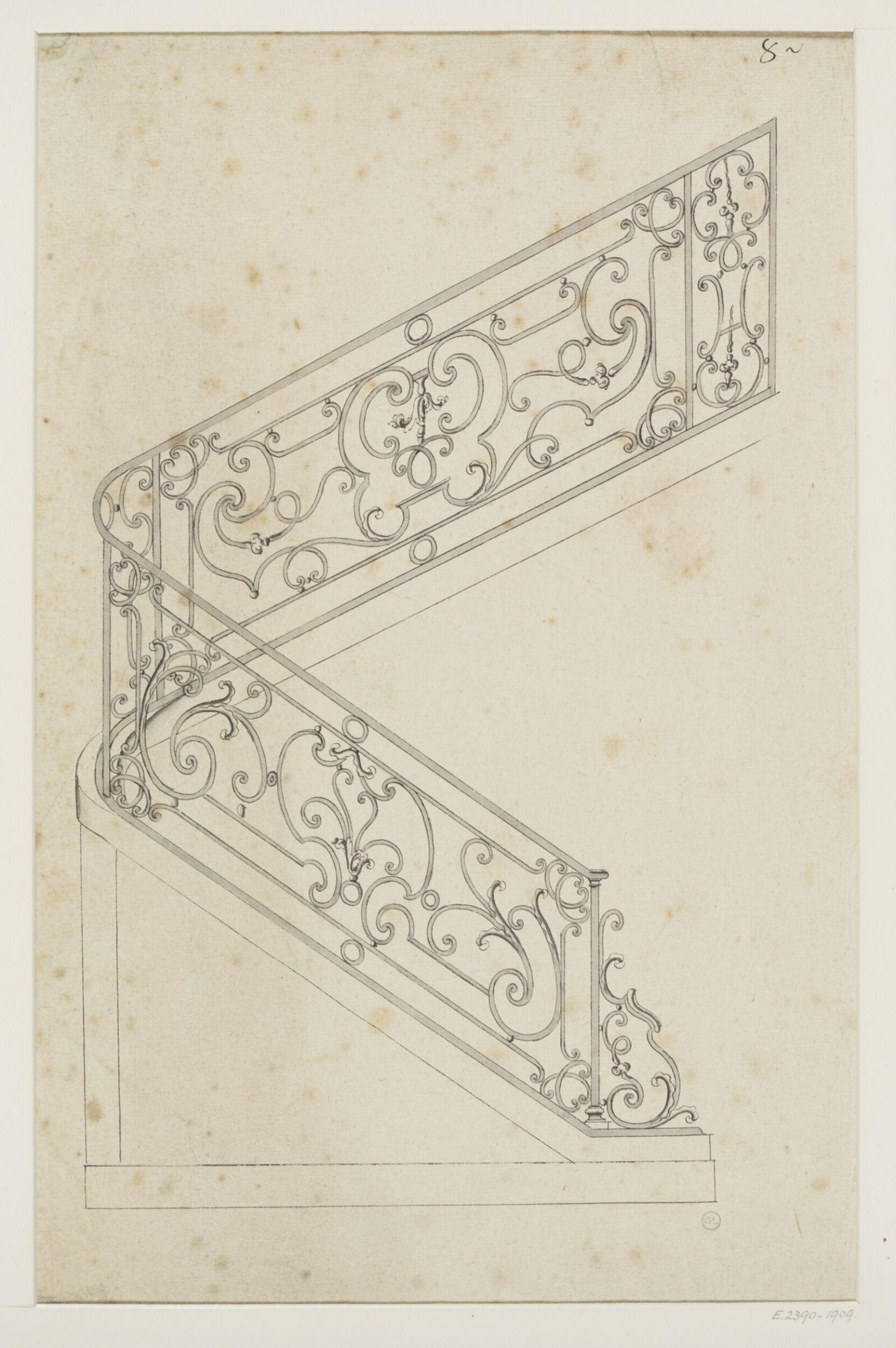 Drawing, Babin, начало XVIII века
