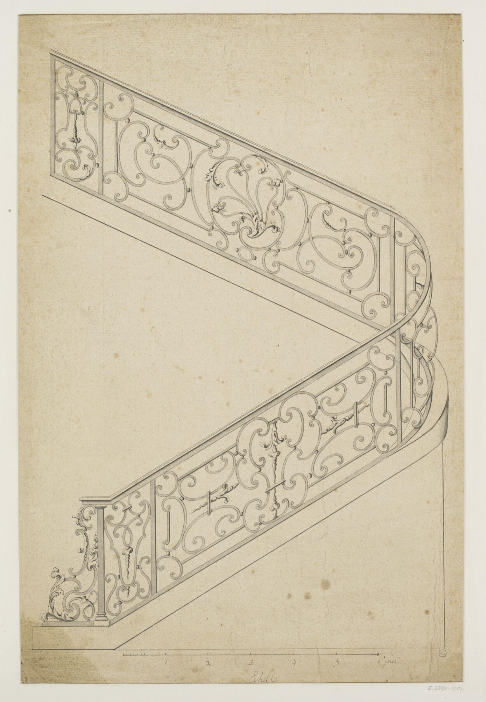 Drawing, Babin, начало XVIII века