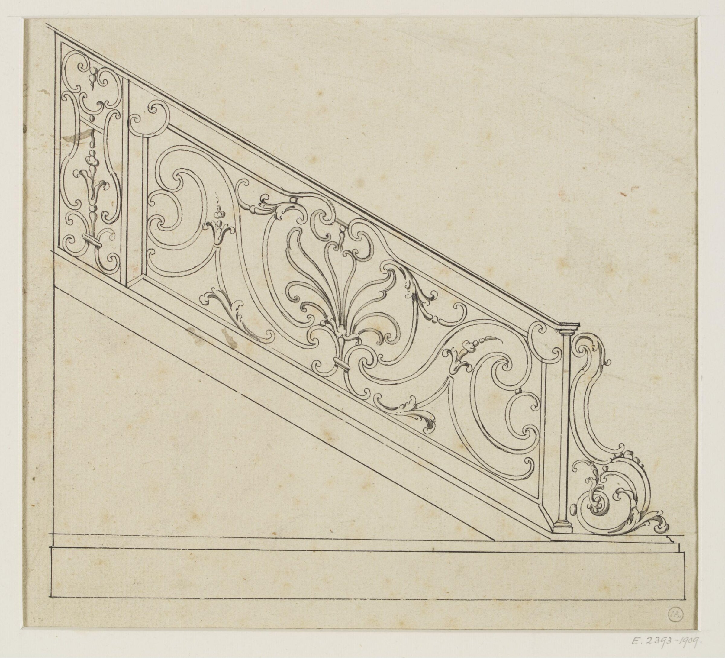 Drawing, Babin, начало XVIII века