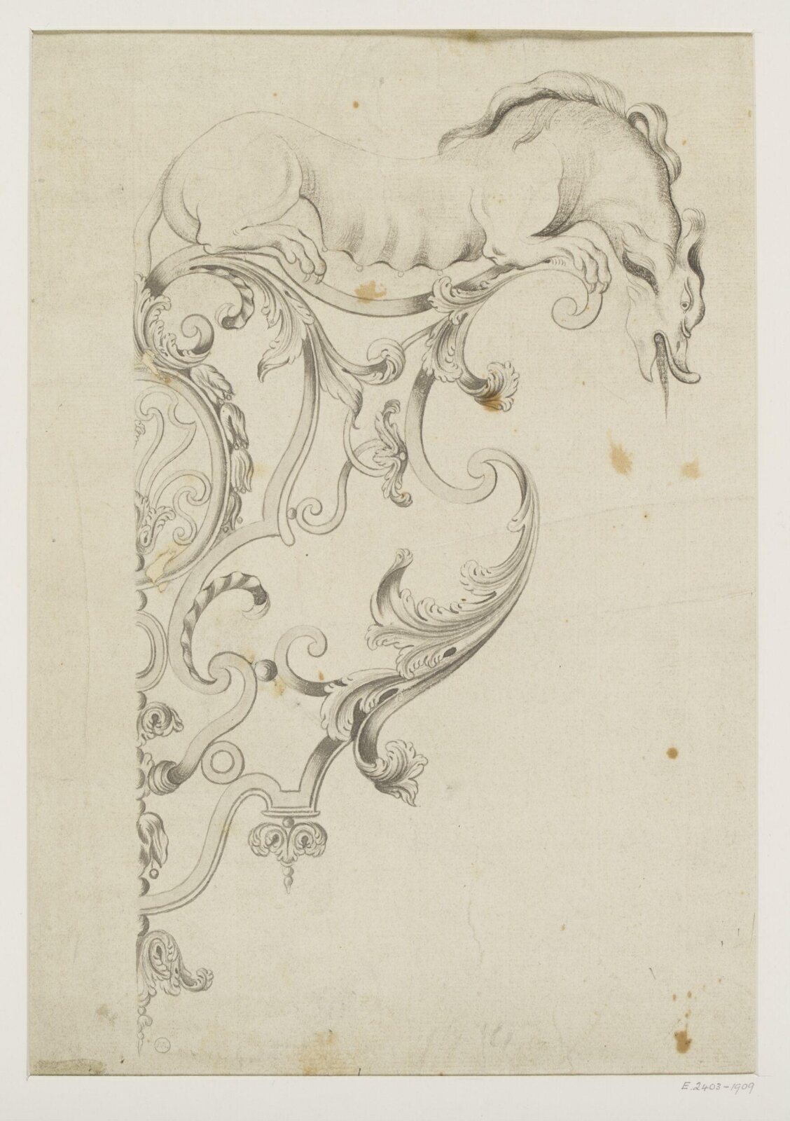 Drawing, Babin, early 18th century