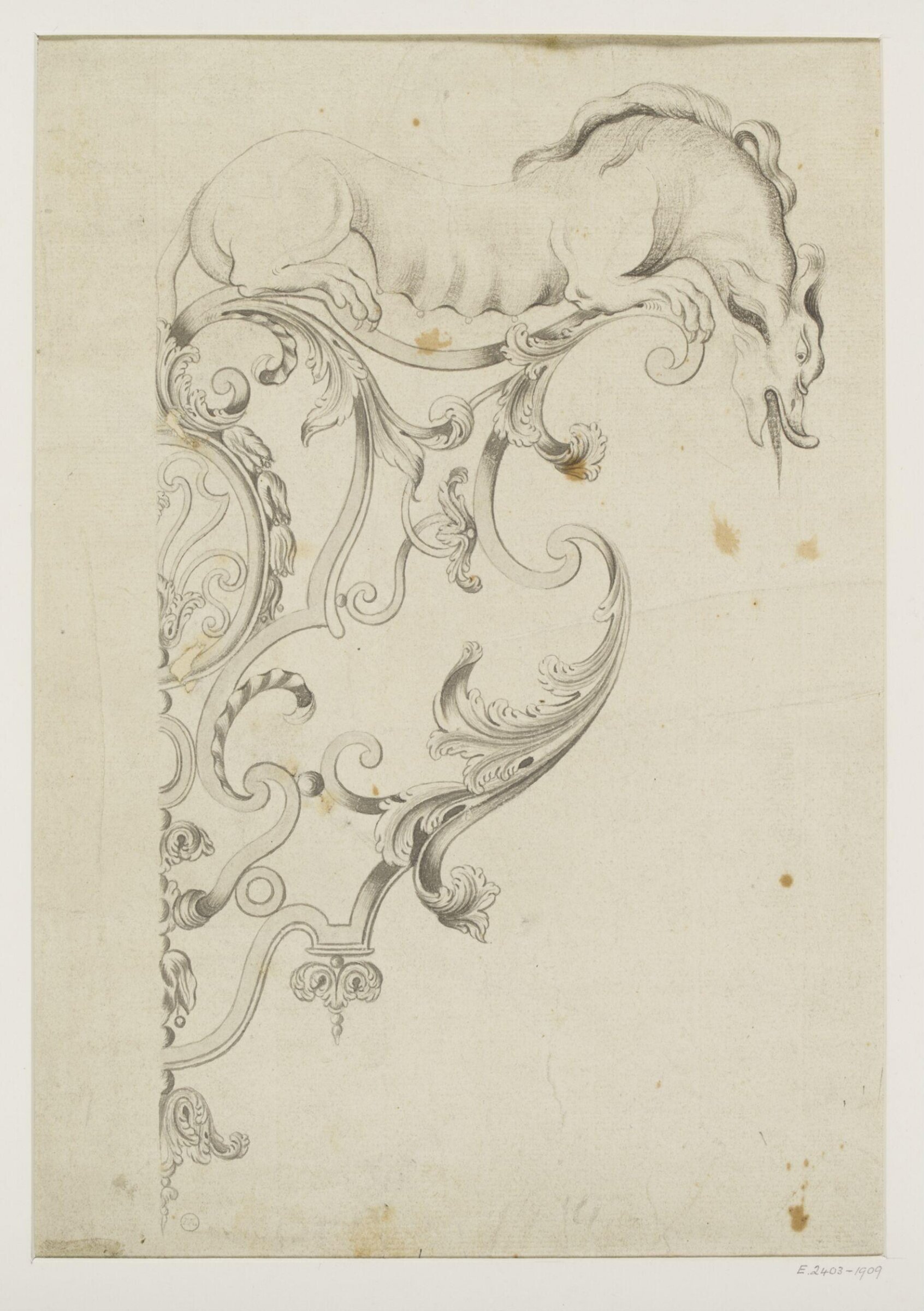 Drawing, Babin, начало XVIII века