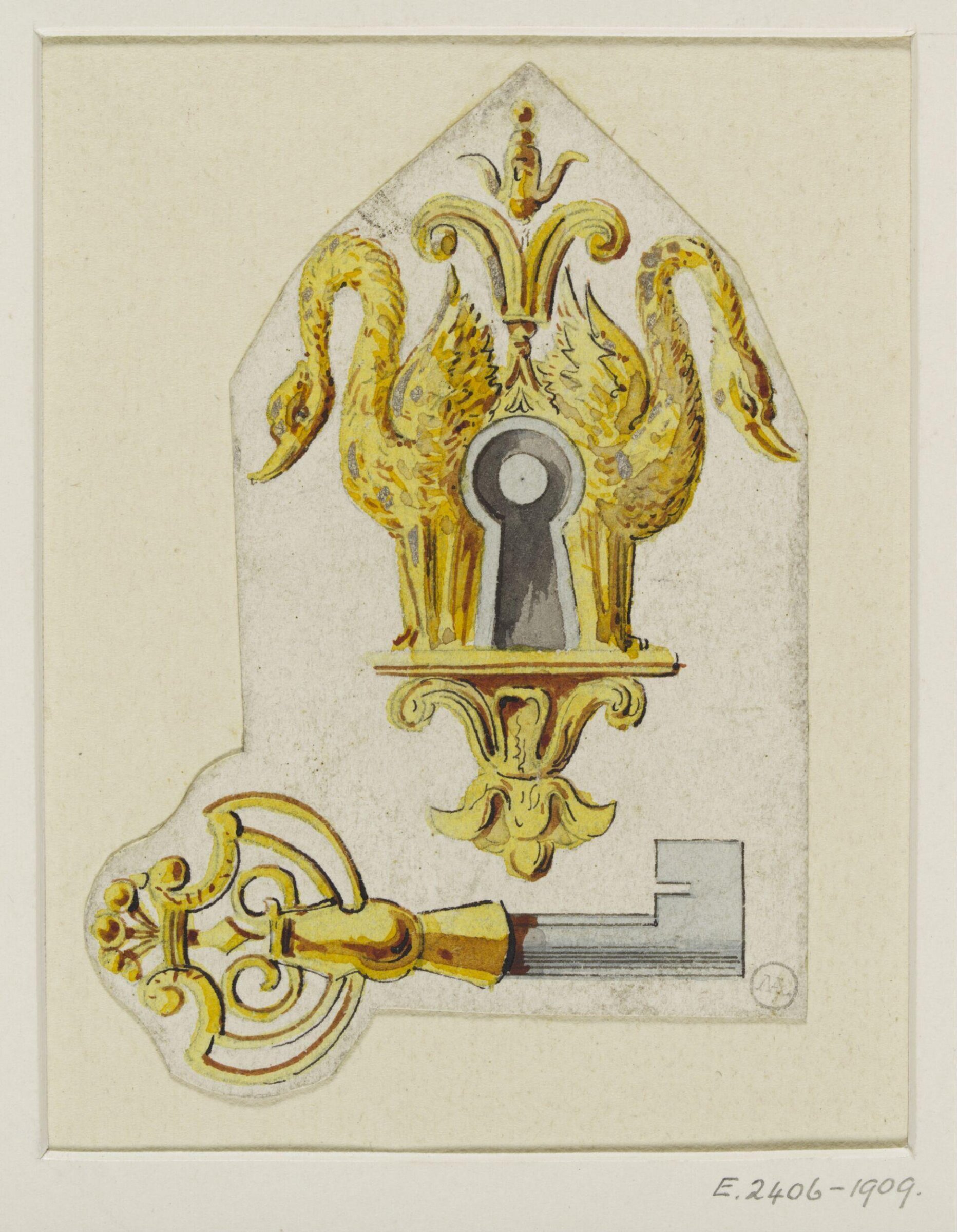 Drawing, Babin, начало XVIII века
