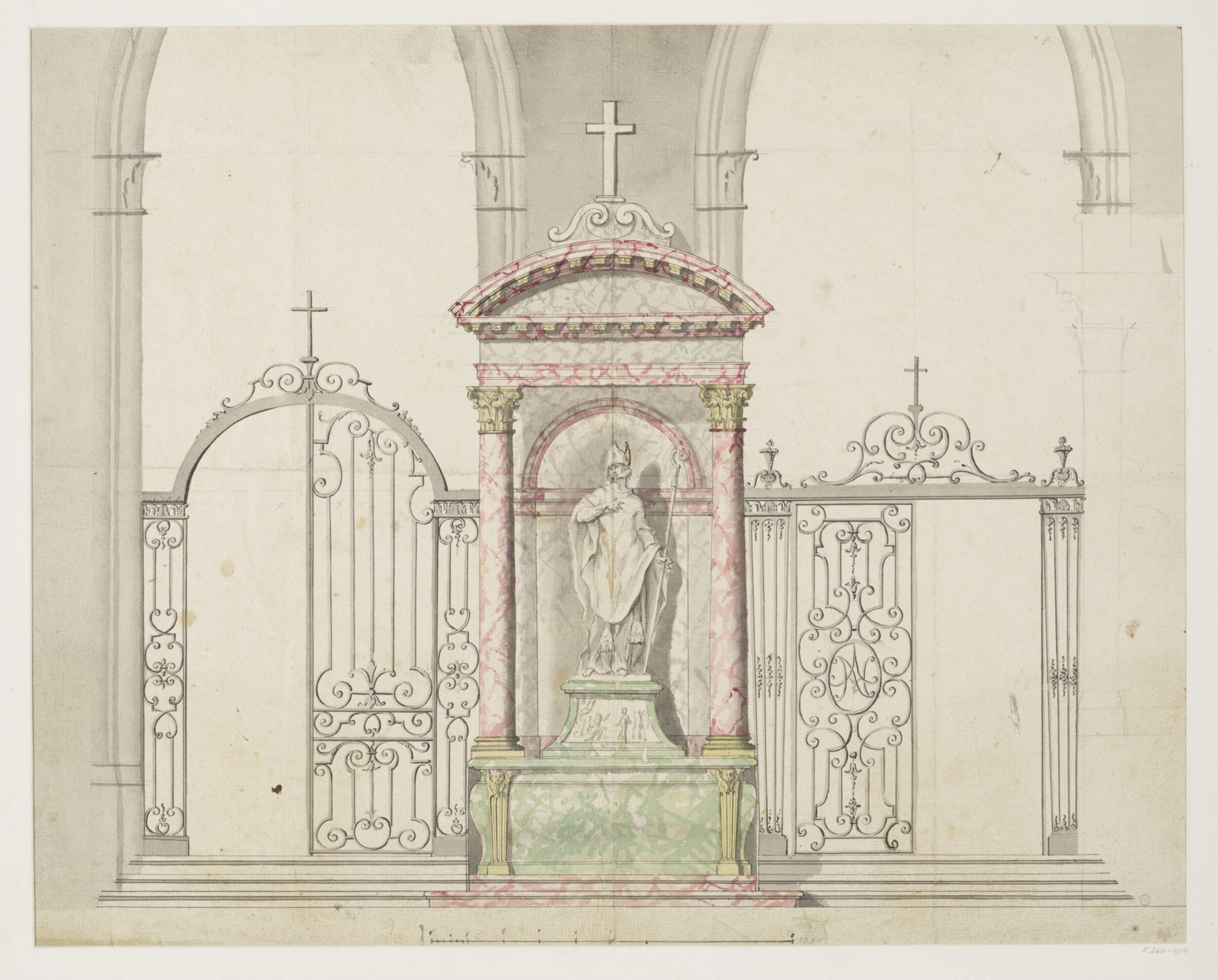 Drawing, Babin, early 18th century