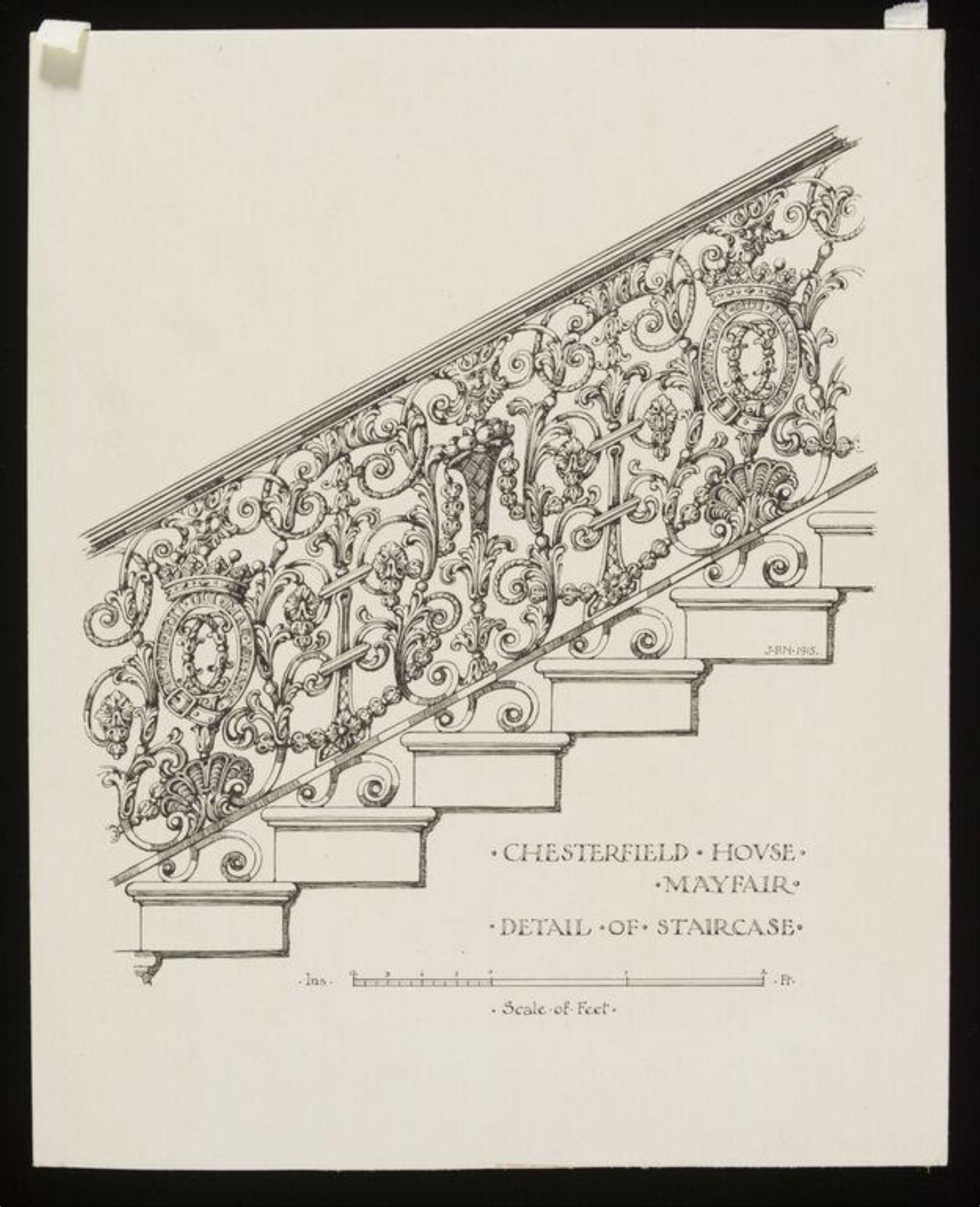 Drawing, John T. Pote-Norris, 1915