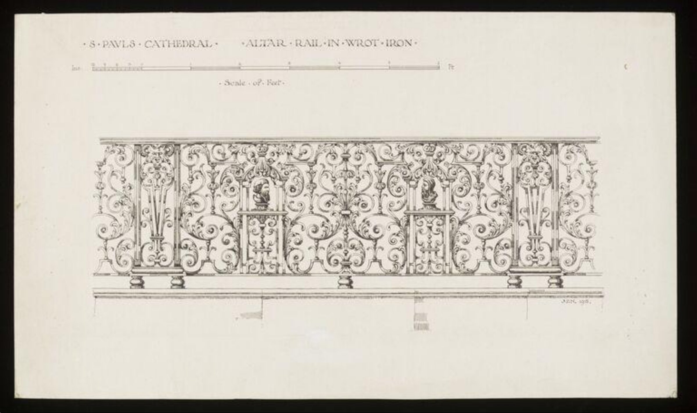 Drawing, John T. Pote-Norris, c. 1900-1920