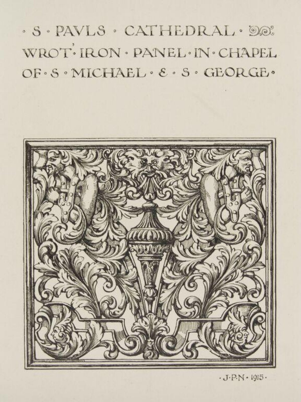 Drawing, John T. Pote-Norris, ок. 1900–1920