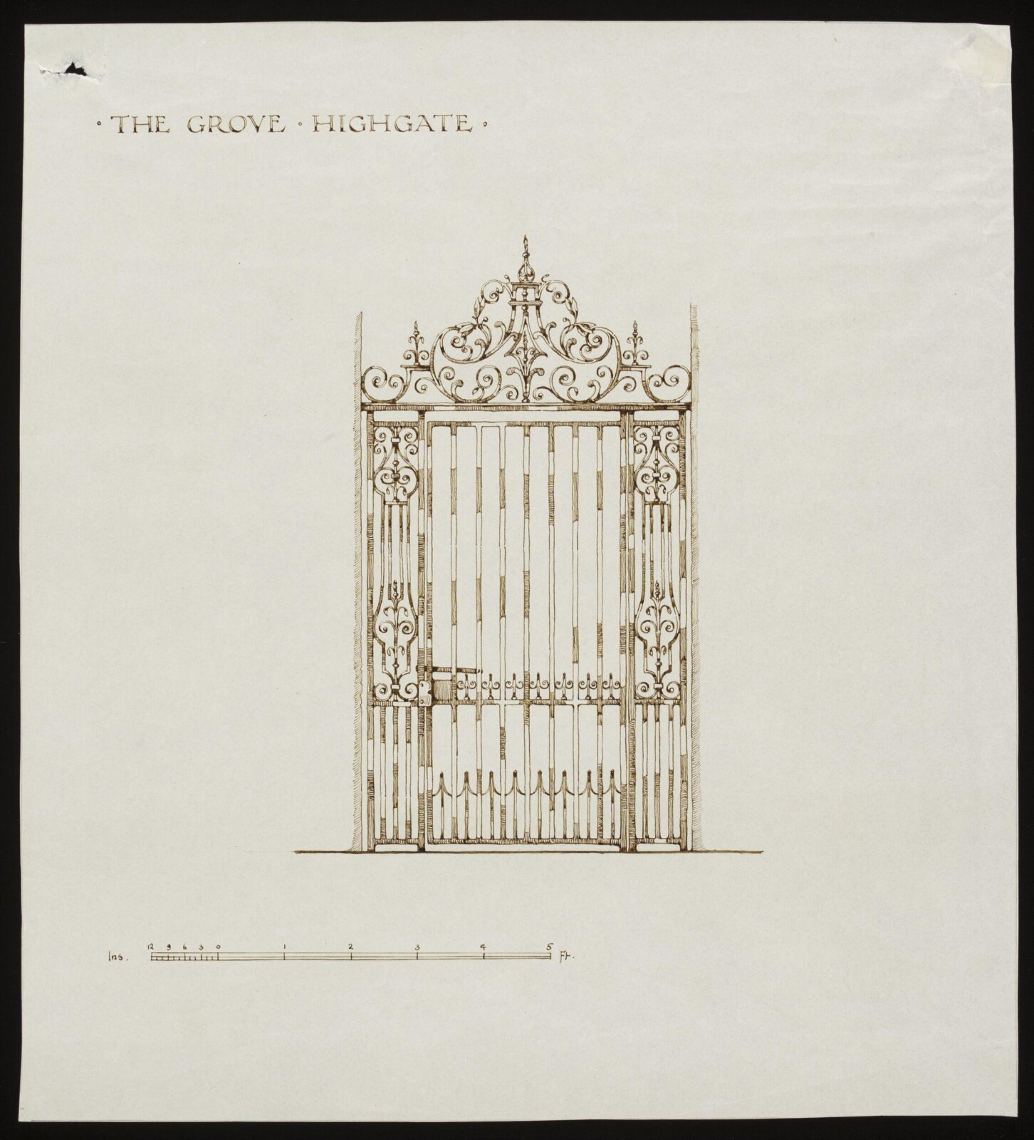 Drawing, John T. Pote-Norris, 1913