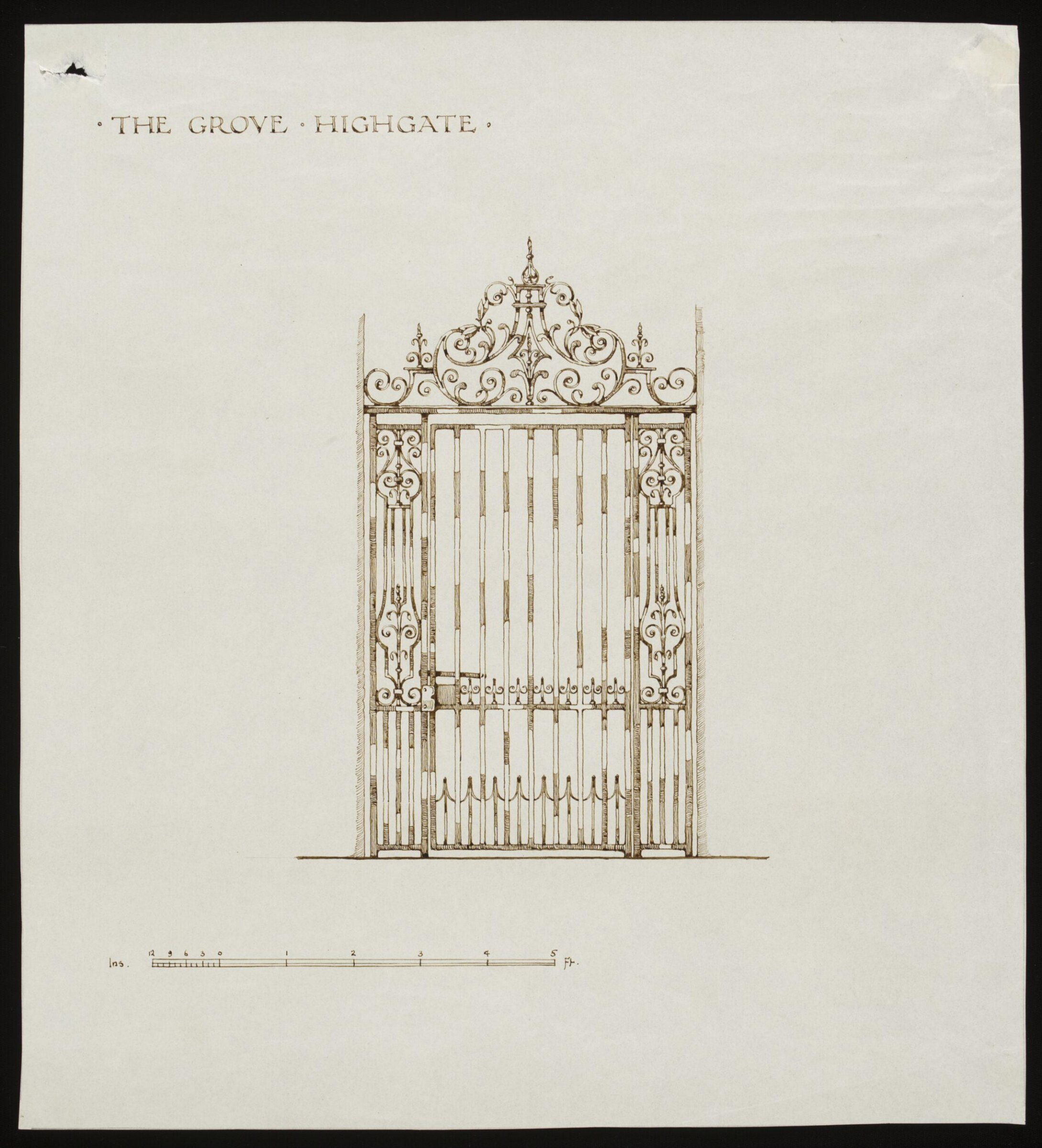 Drawing, John T. Pote-Norris, 1913