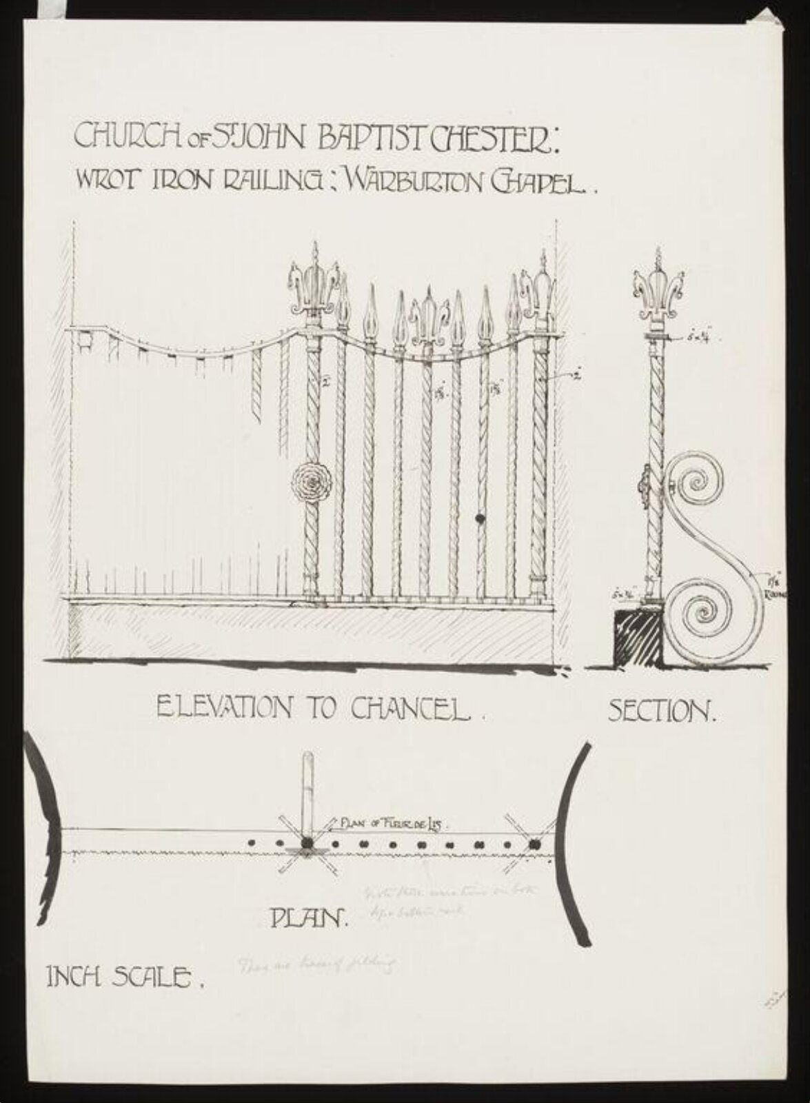 Drawing, John T. Pote-Norris, c. 1900-1920