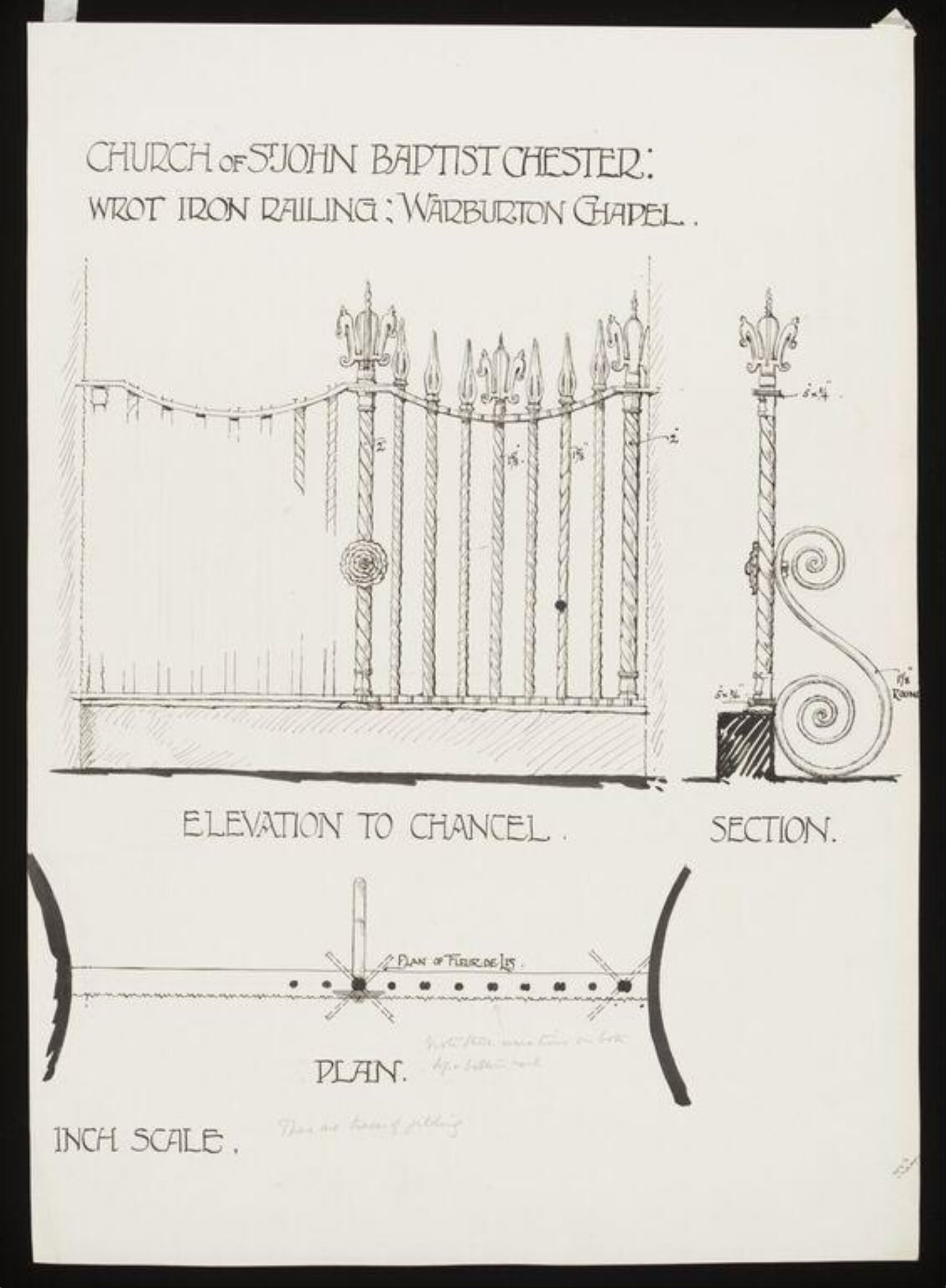 Drawing, John T. Pote-Norris, c. 1900-1920