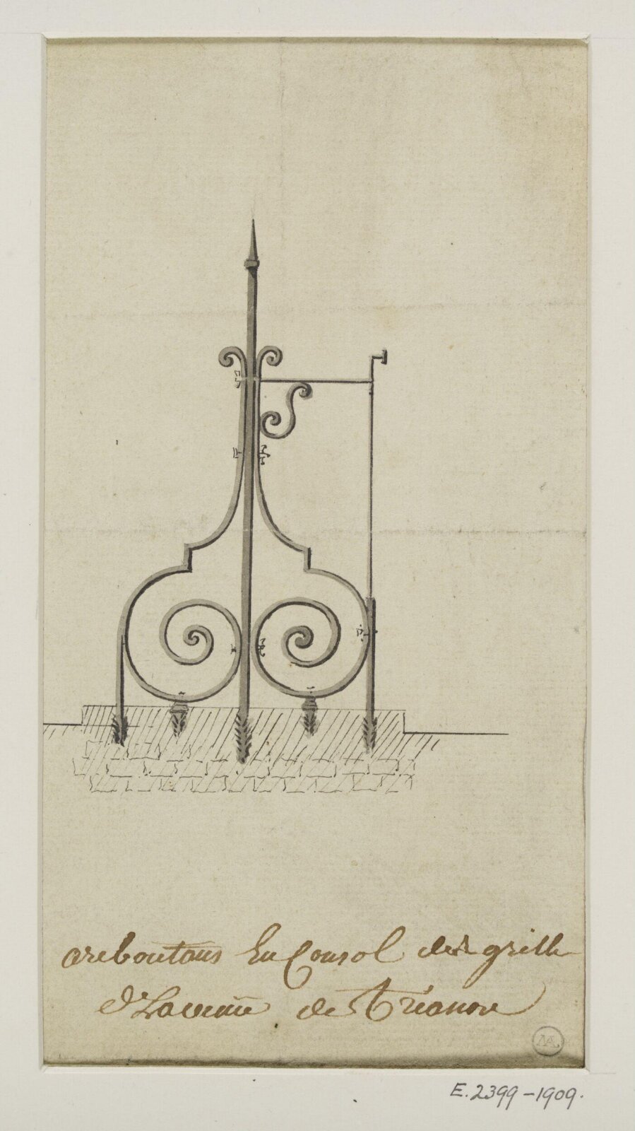 Drawing, Babin, early 18th century