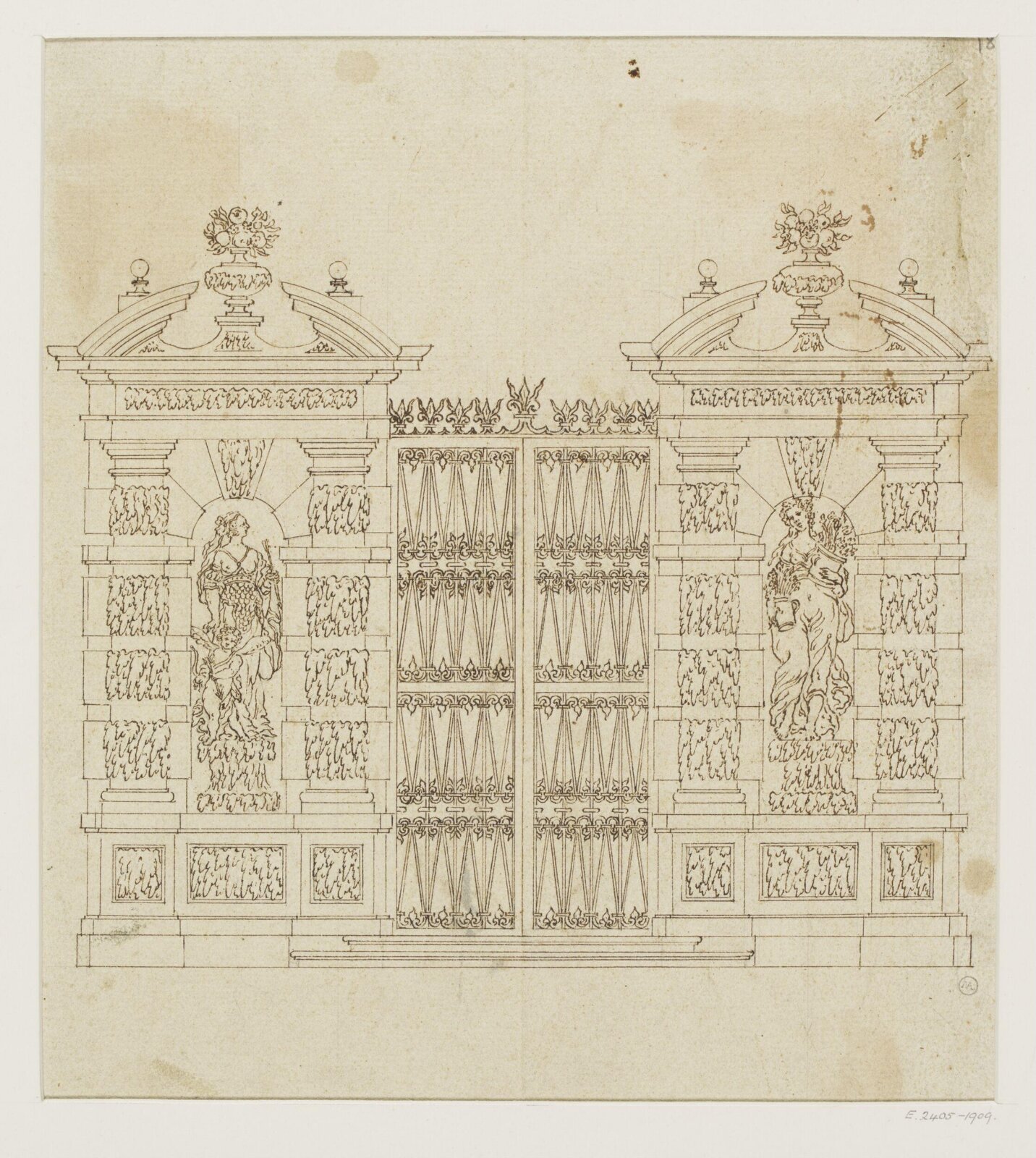 Drawing, Babin, early 18th century