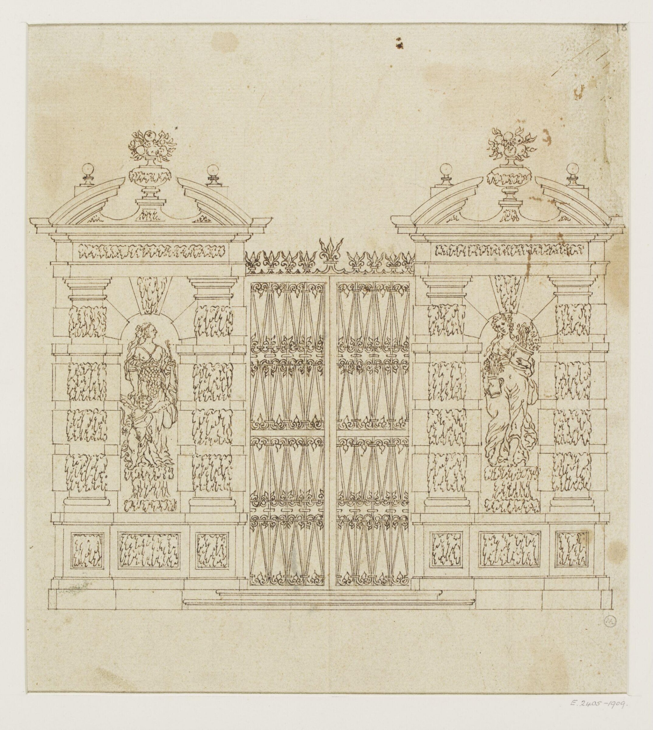 Drawing, Babin, early 18th century