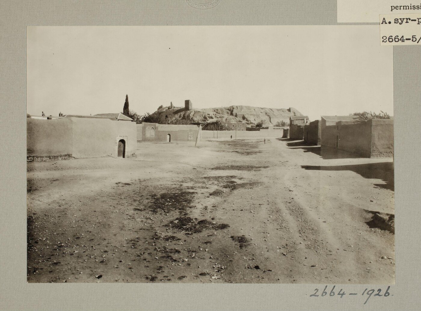 K.A.C. Creswell, The Citadel, Homs