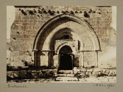 Entrance of Tomb of the Virgin, Jerusalem