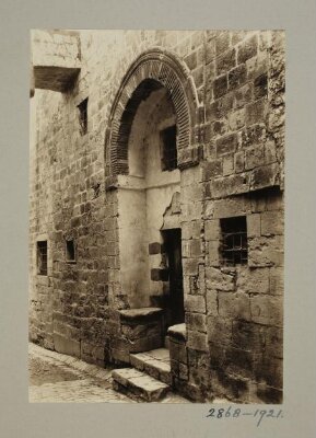 Ottoman portal on Via Dolorosa,Jerusalem