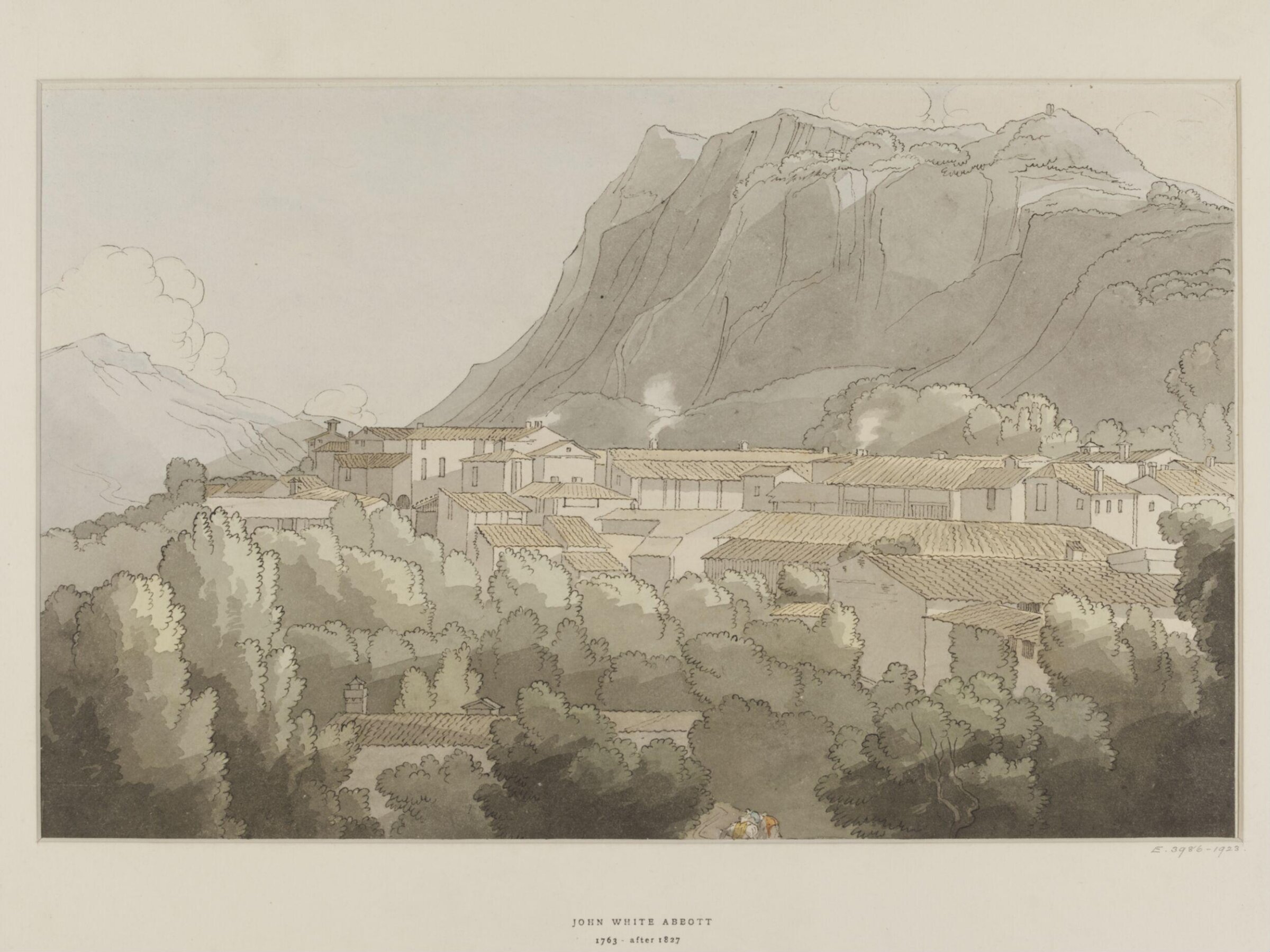 Mendris, near Como, Morning LIght from the Right, John White Abbott