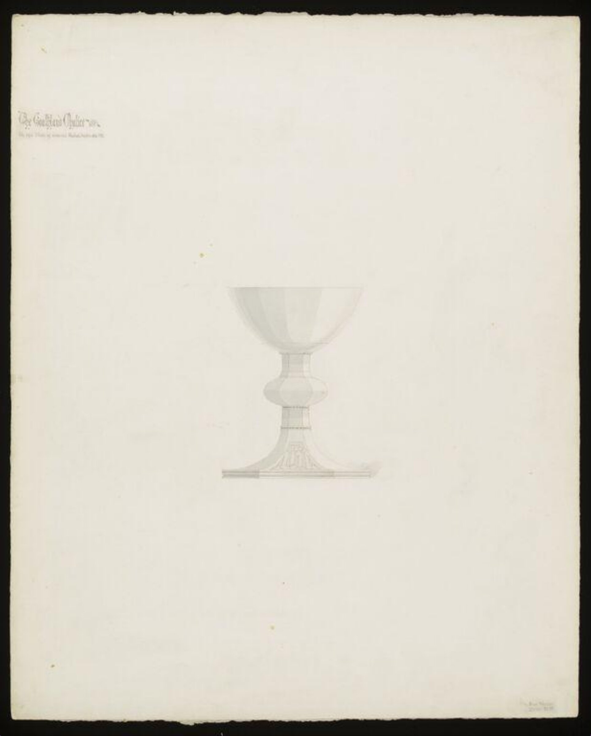 The Goathland Chalice, Frank Theodore, 1910-1912