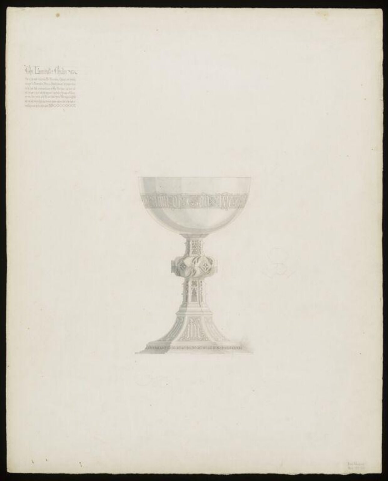 The Leominster Chalice, Frank Theodore, 1910-1912