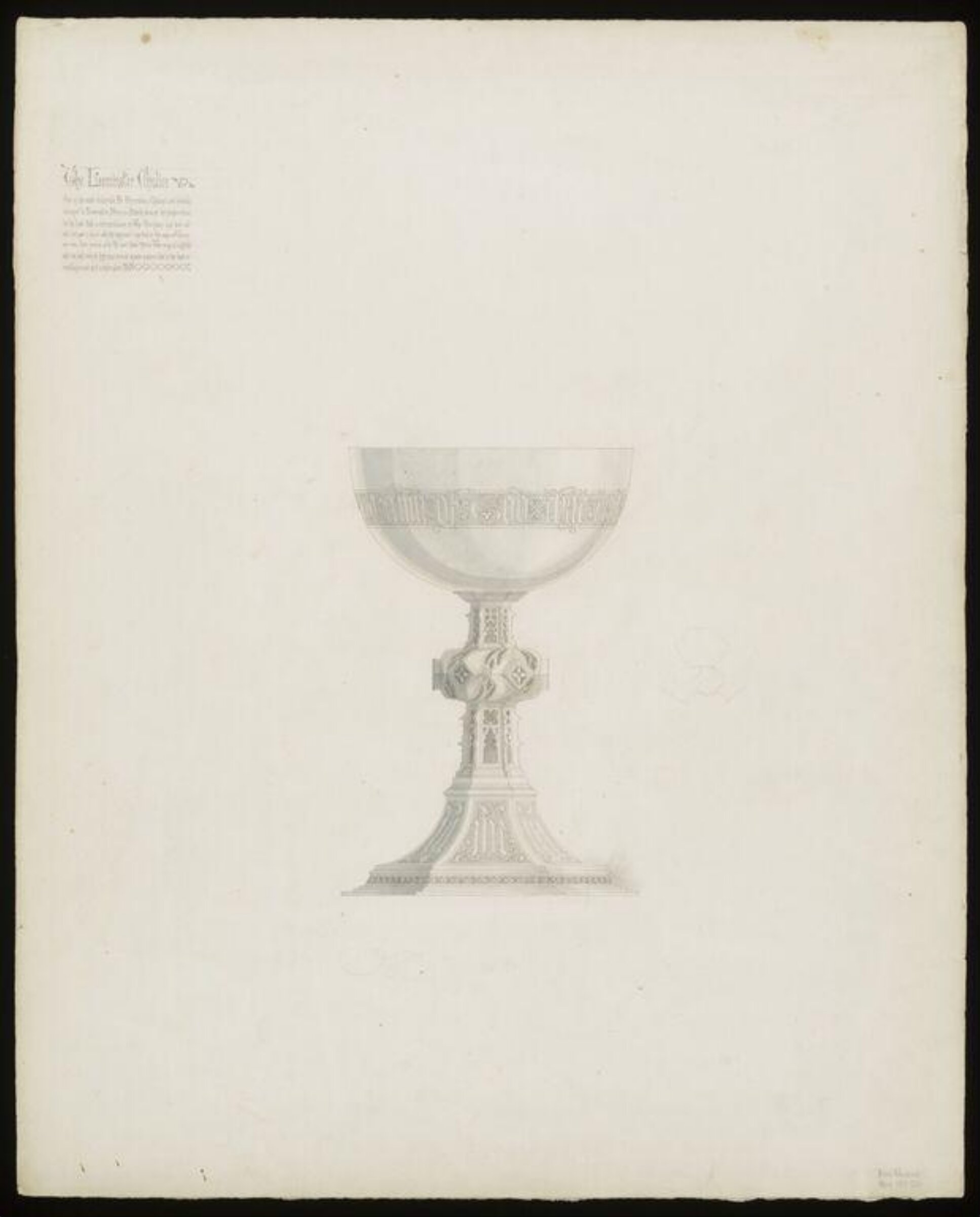 The Leominster Chalice, Frank Theodore, 1910-1912