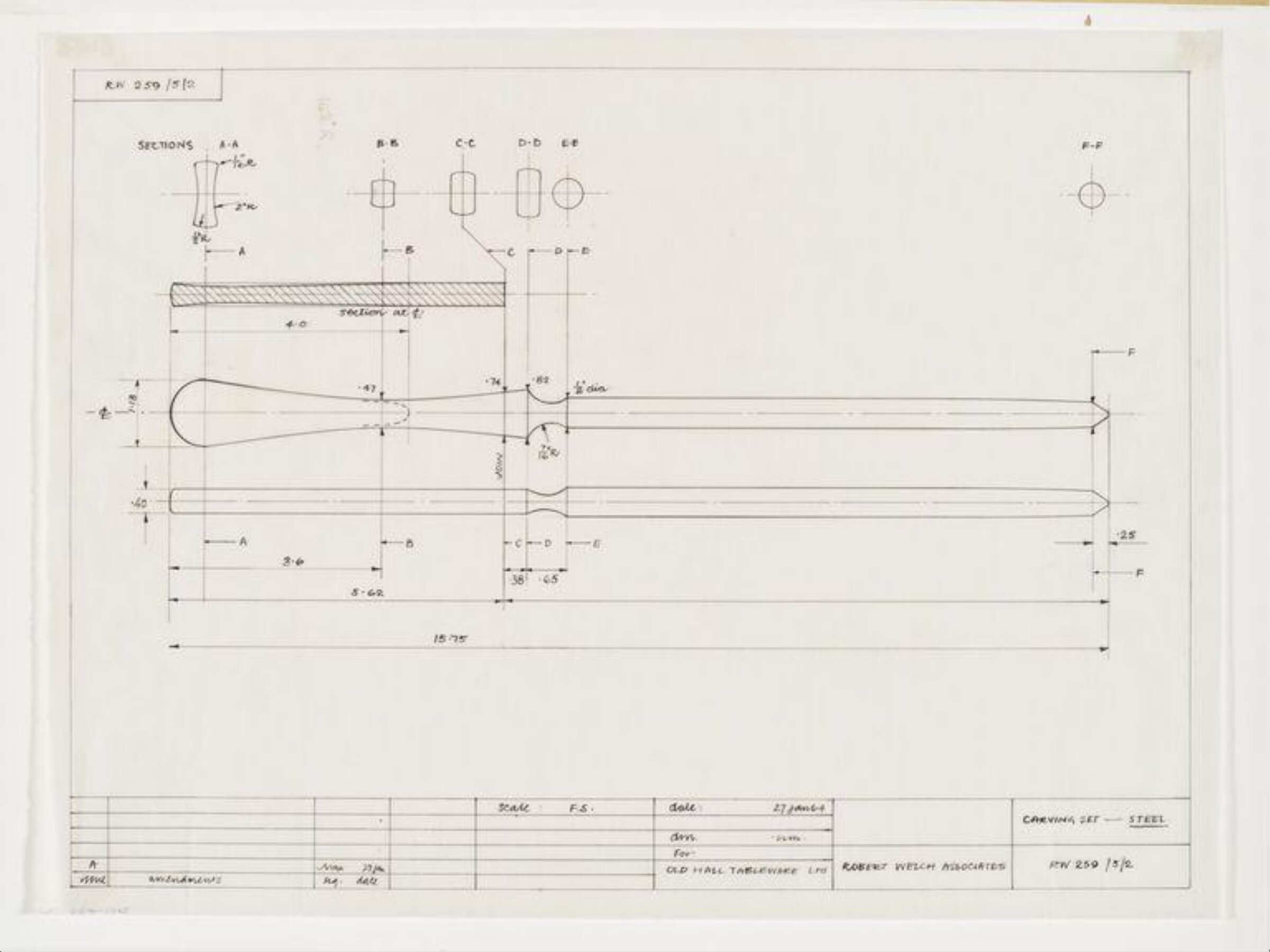 Drawing, Robert Welch